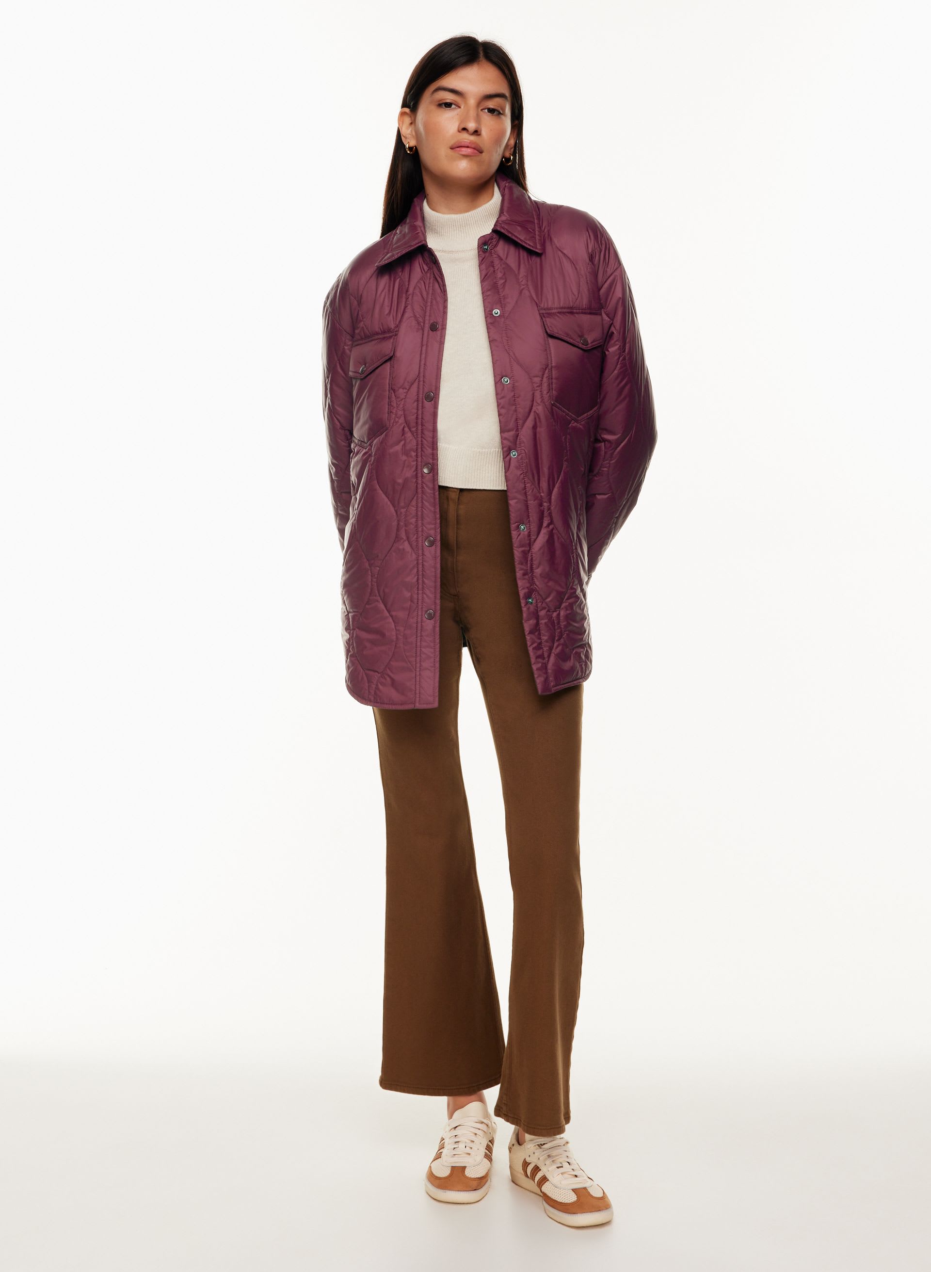 VESTE-CHEMISE ISOLANTE THE GANNA | Aritzia