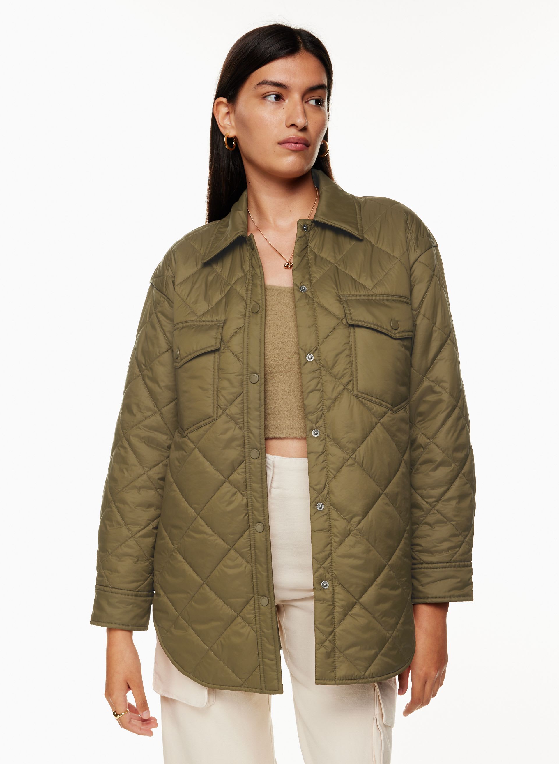 THE GANNA™ QUILTED JACKET | Aritzia