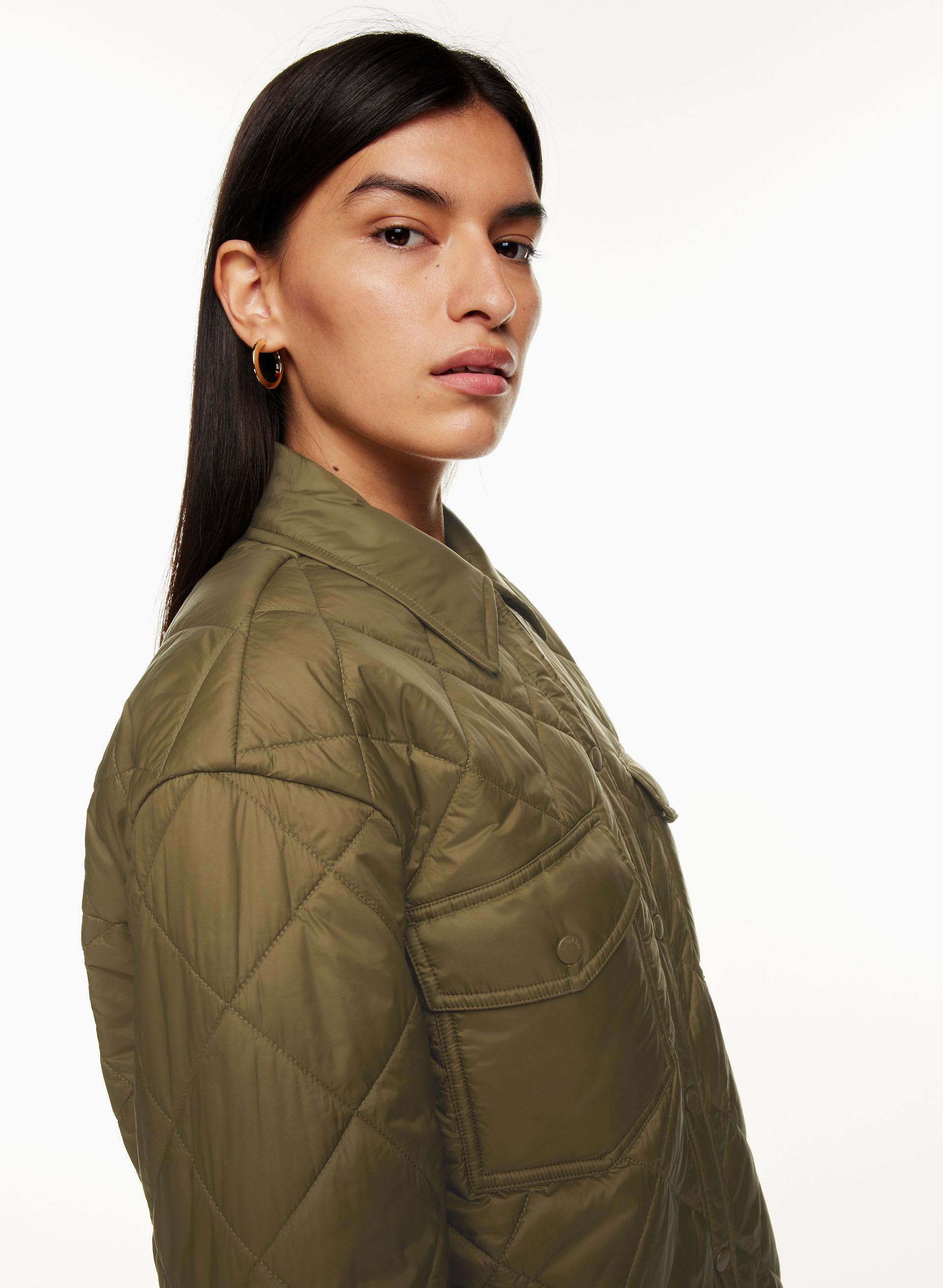 THE GANNA™ QUILTED JACKET | Aritzia