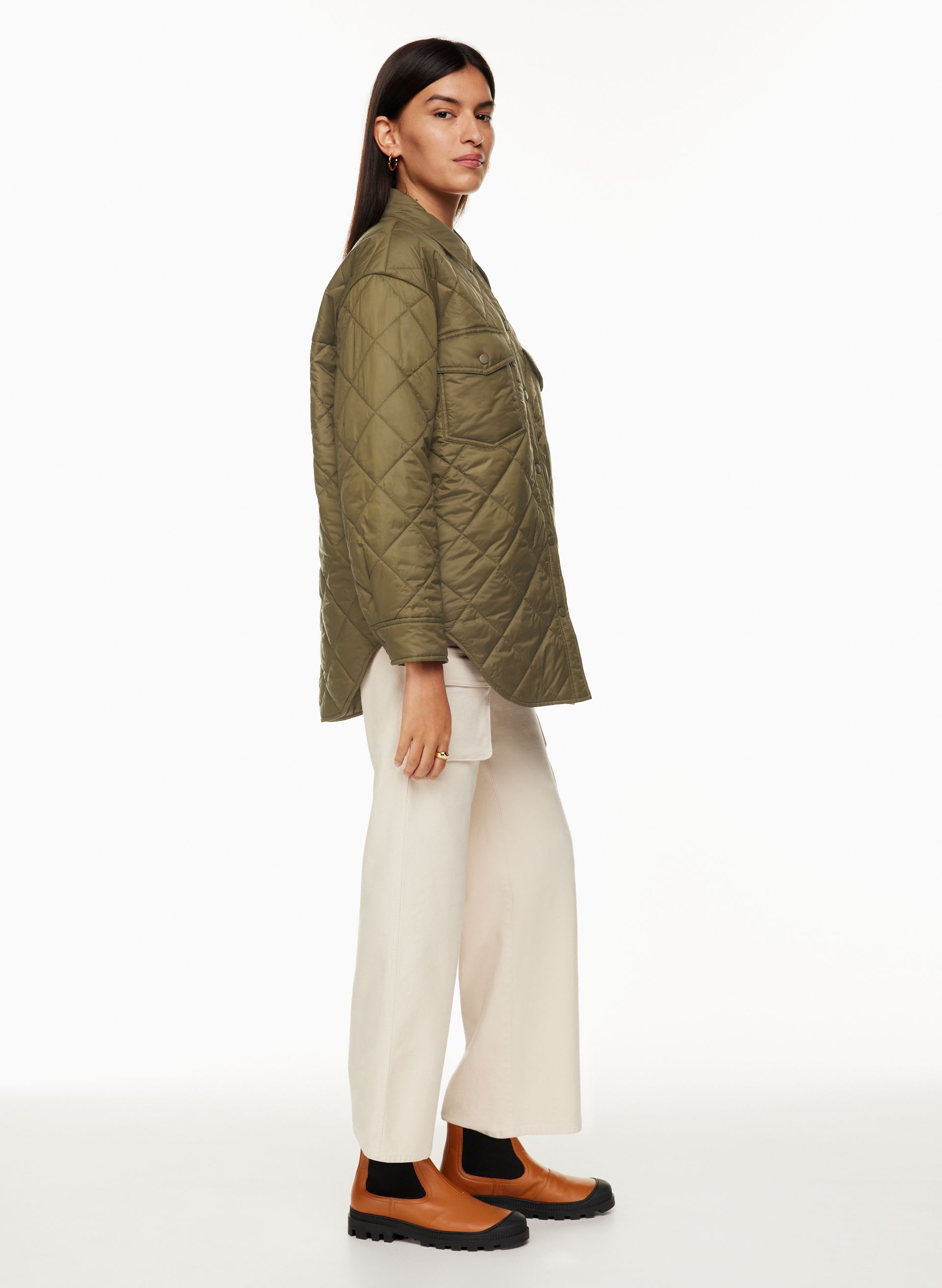 THE GANNA™ QUILTED JACKET | Aritzia