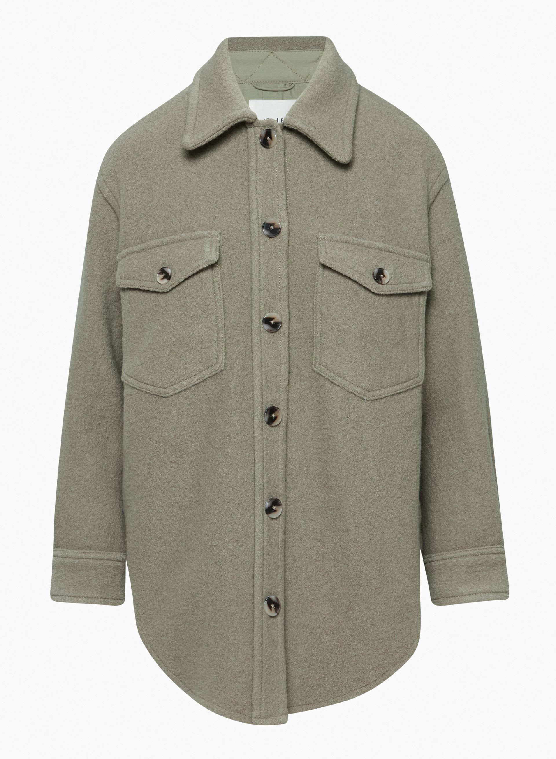 THE GANNA™ SHIRT JACKET | Aritzia