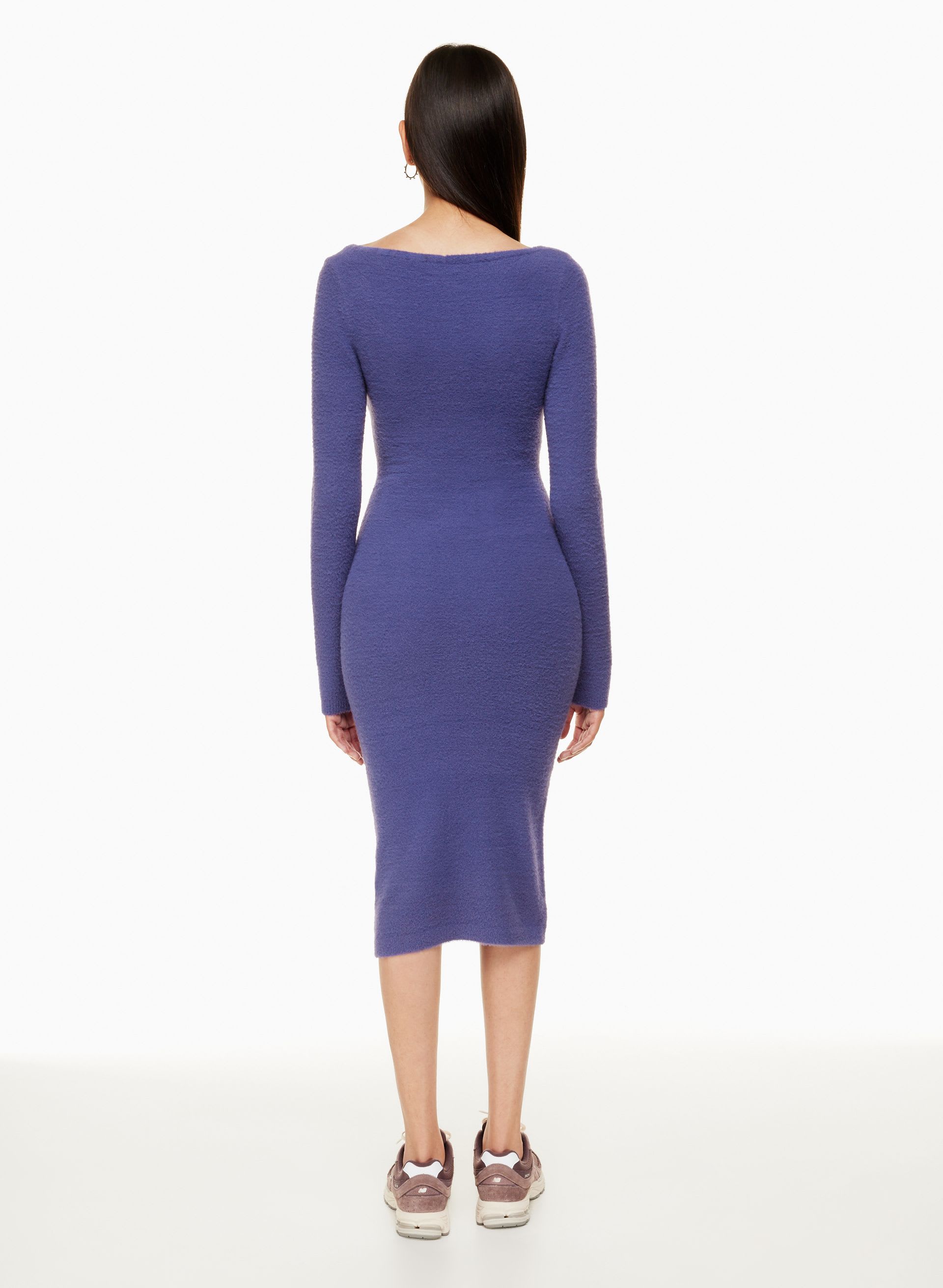 hush blue dress Knit V-Neck Size:X-SMALL making it the perfect category:special_occasion/prom How to Wear a