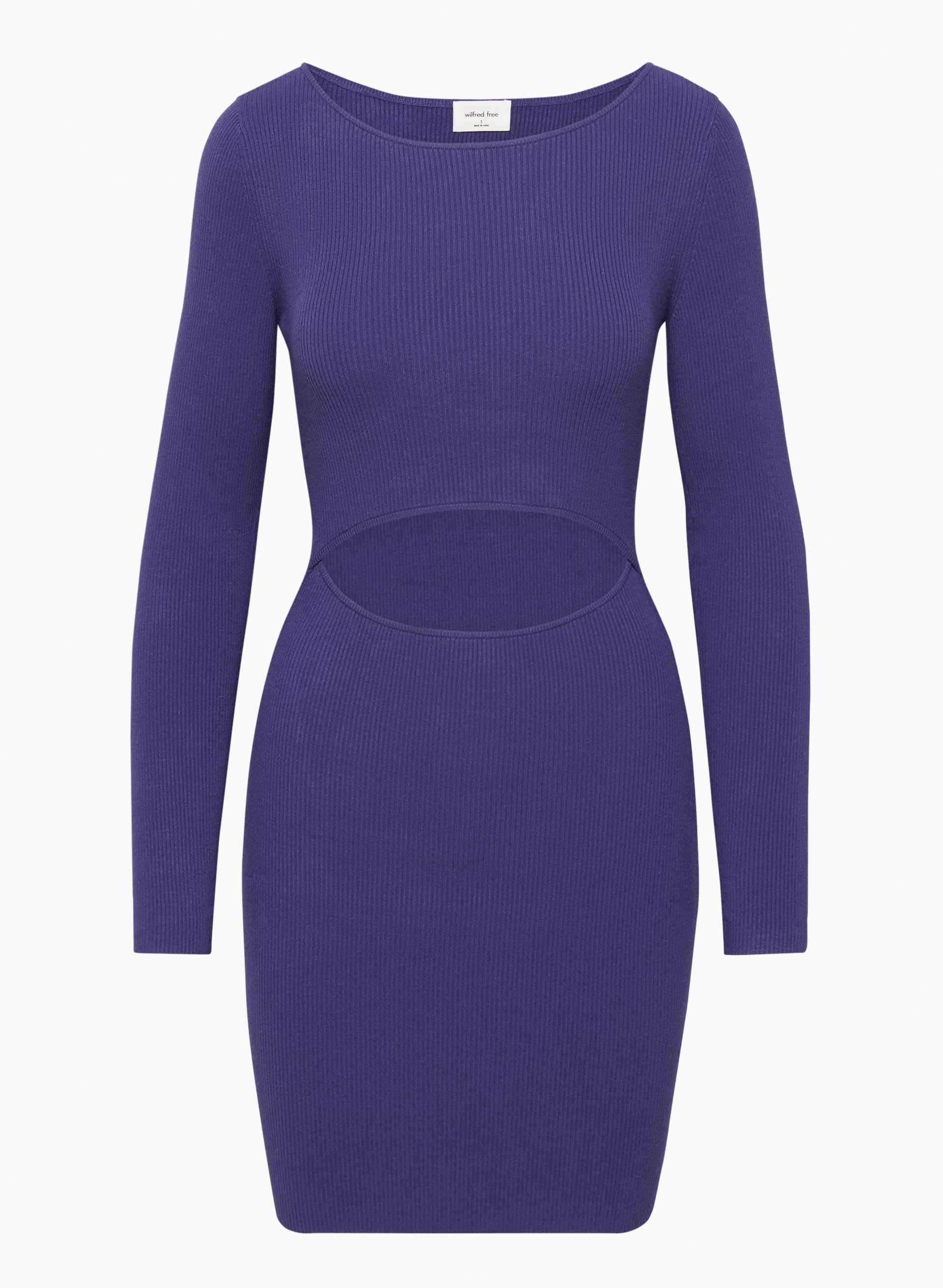wilfred free long sleeve dress Hush Knit Station Dress