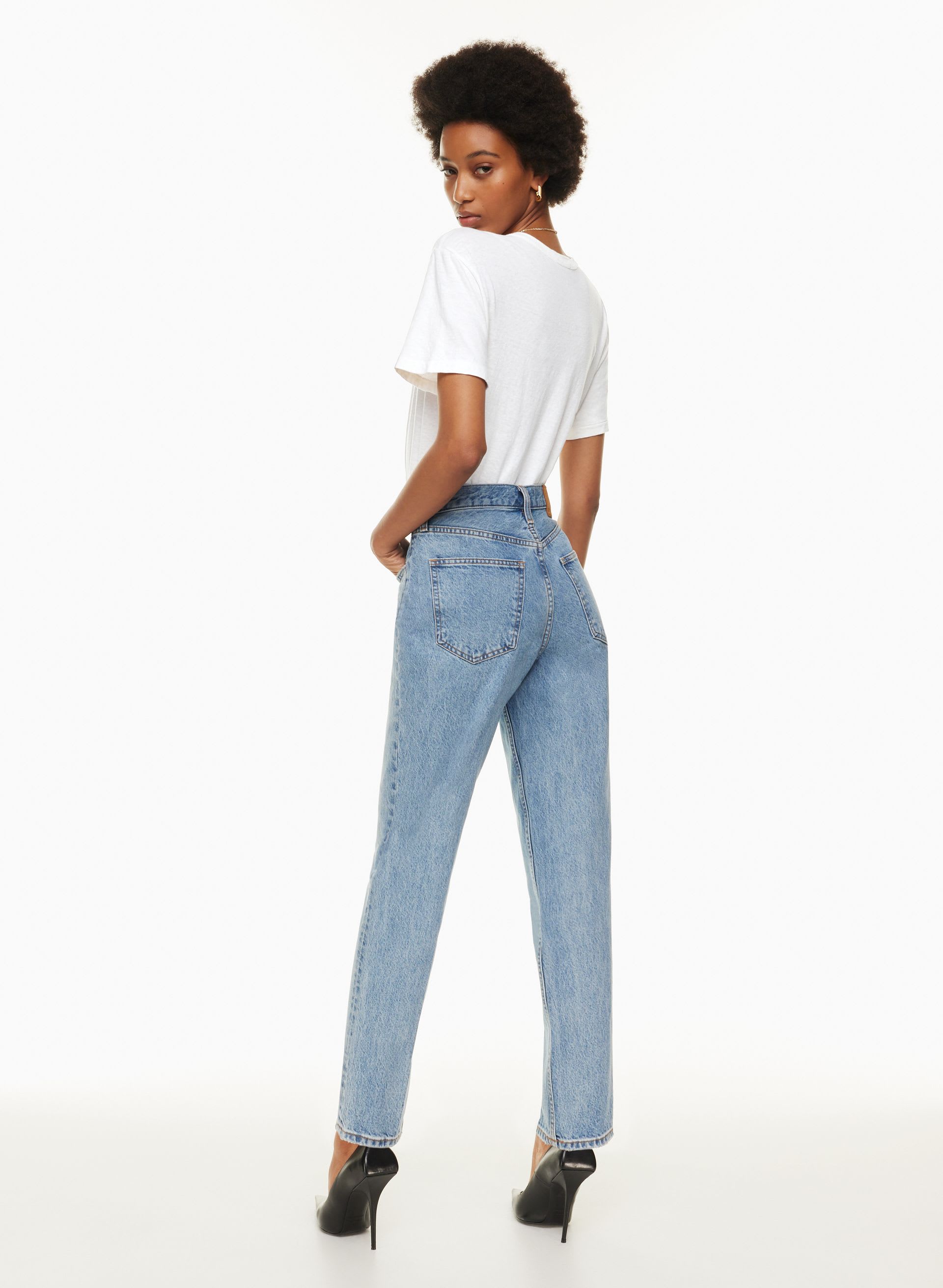 THE '90S BOYFRIEND HIGH RISE TAPERED 30L | Aritzia