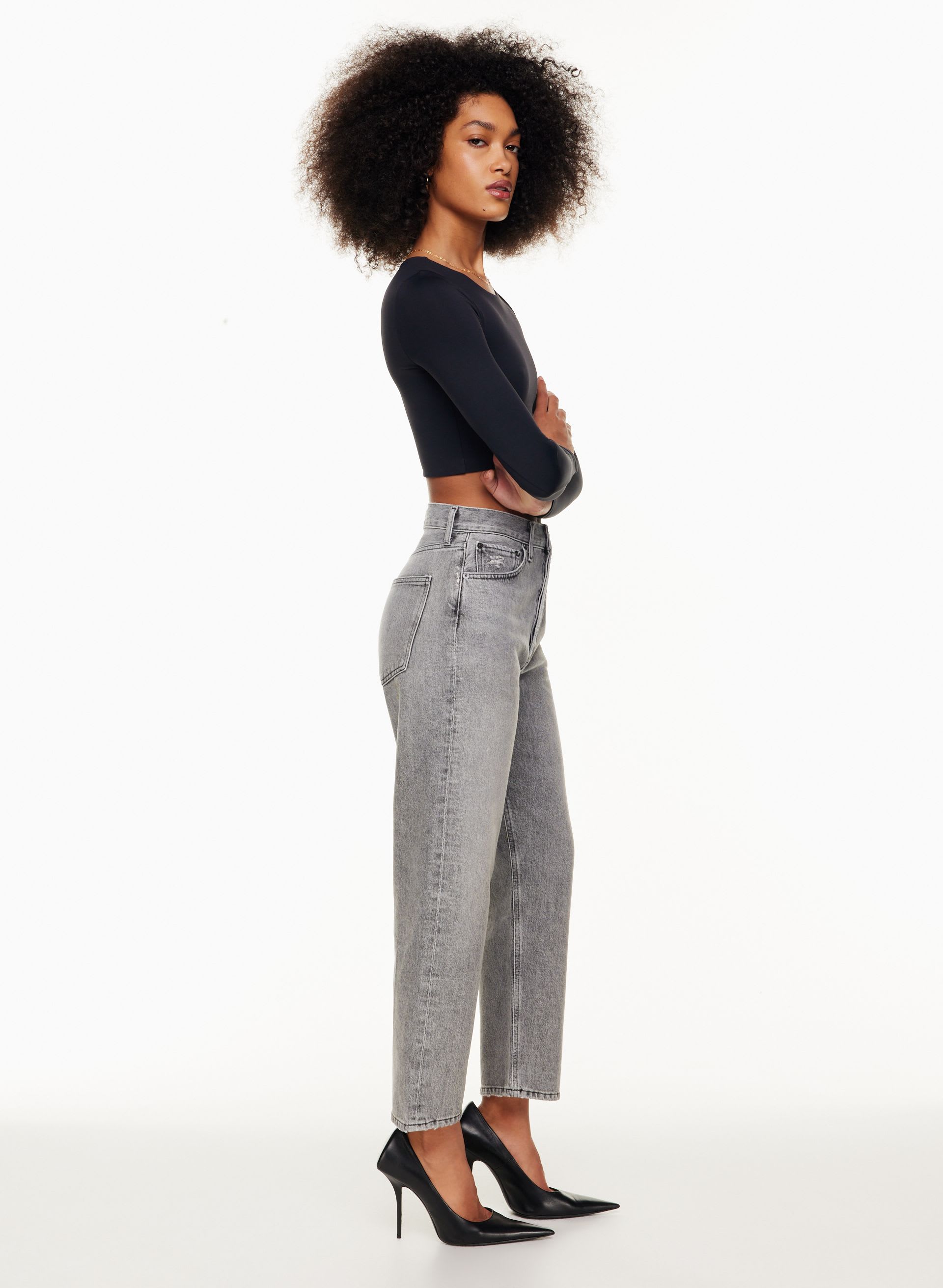 '90S CROP JEAN | Aritzia