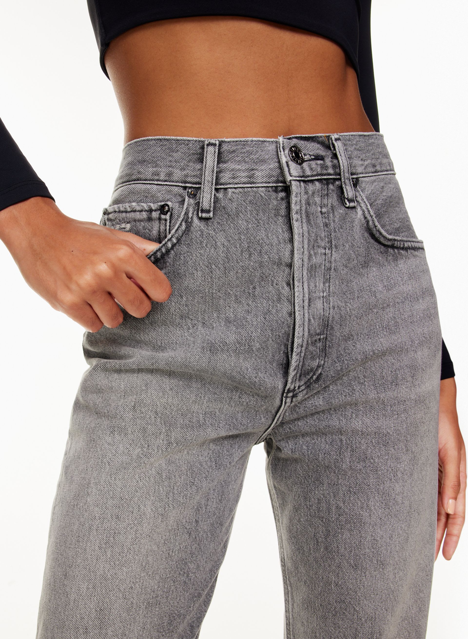 '90S CROP JEAN | Aritzia