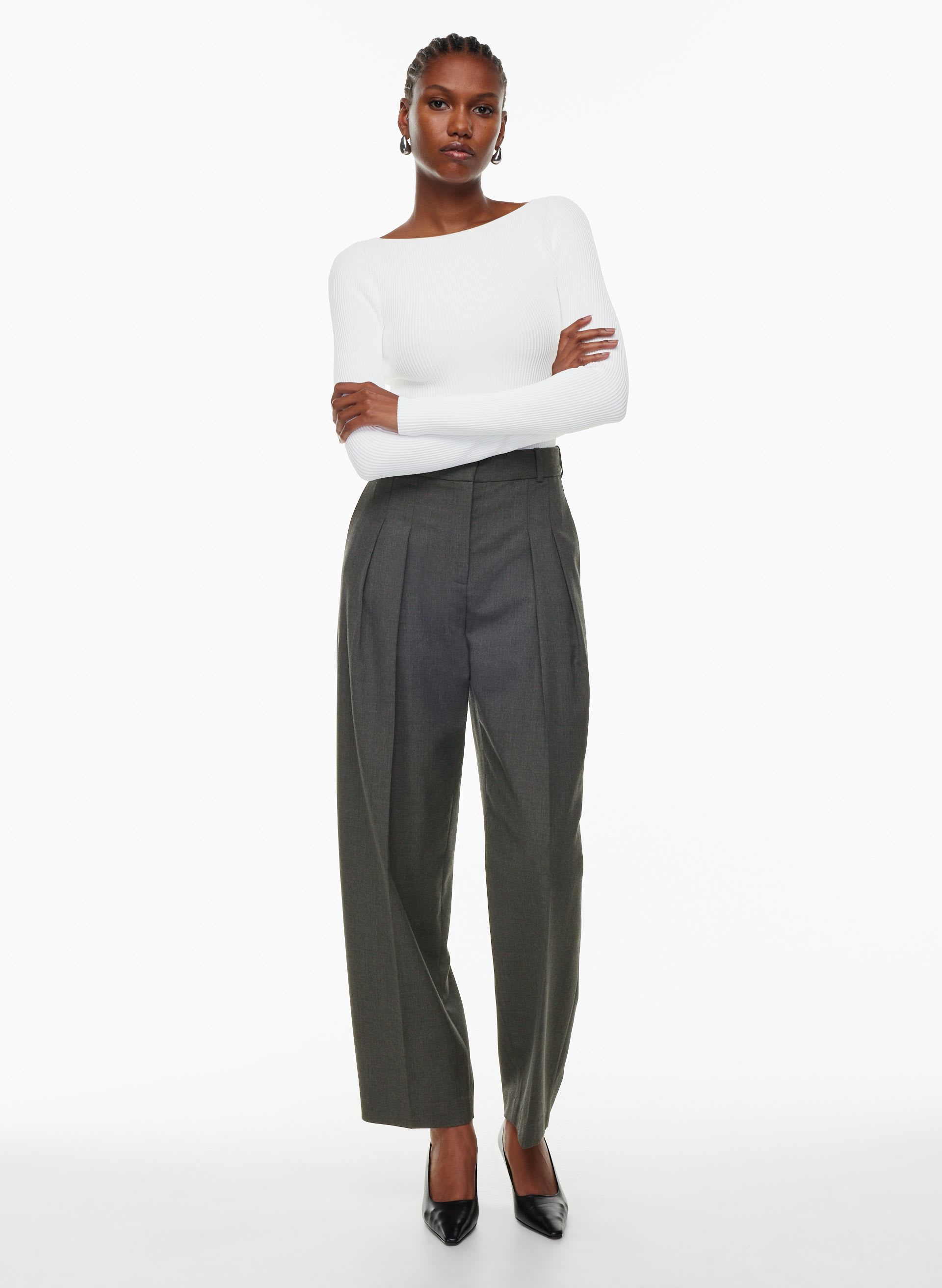 SCULPT KNIT OPUS LONGSLEEVE | Aritzia