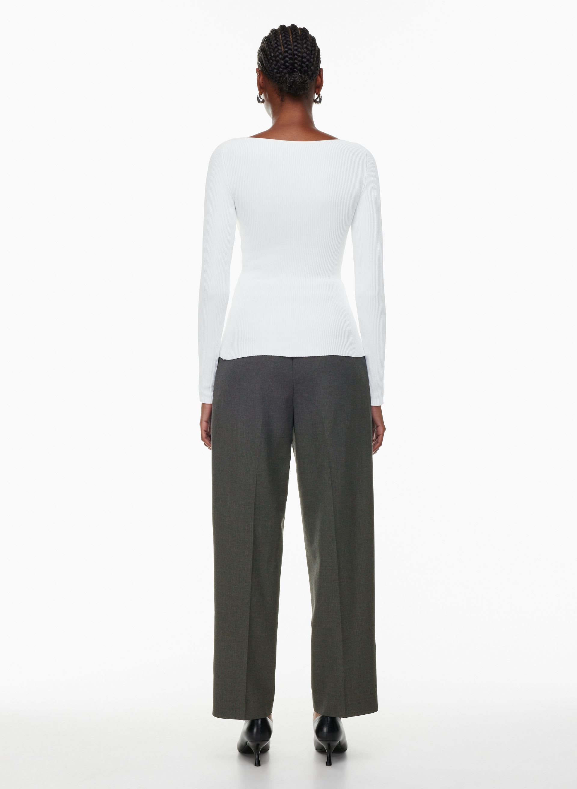 SCULPT KNIT OPUS LONGSLEEVE | Aritzia