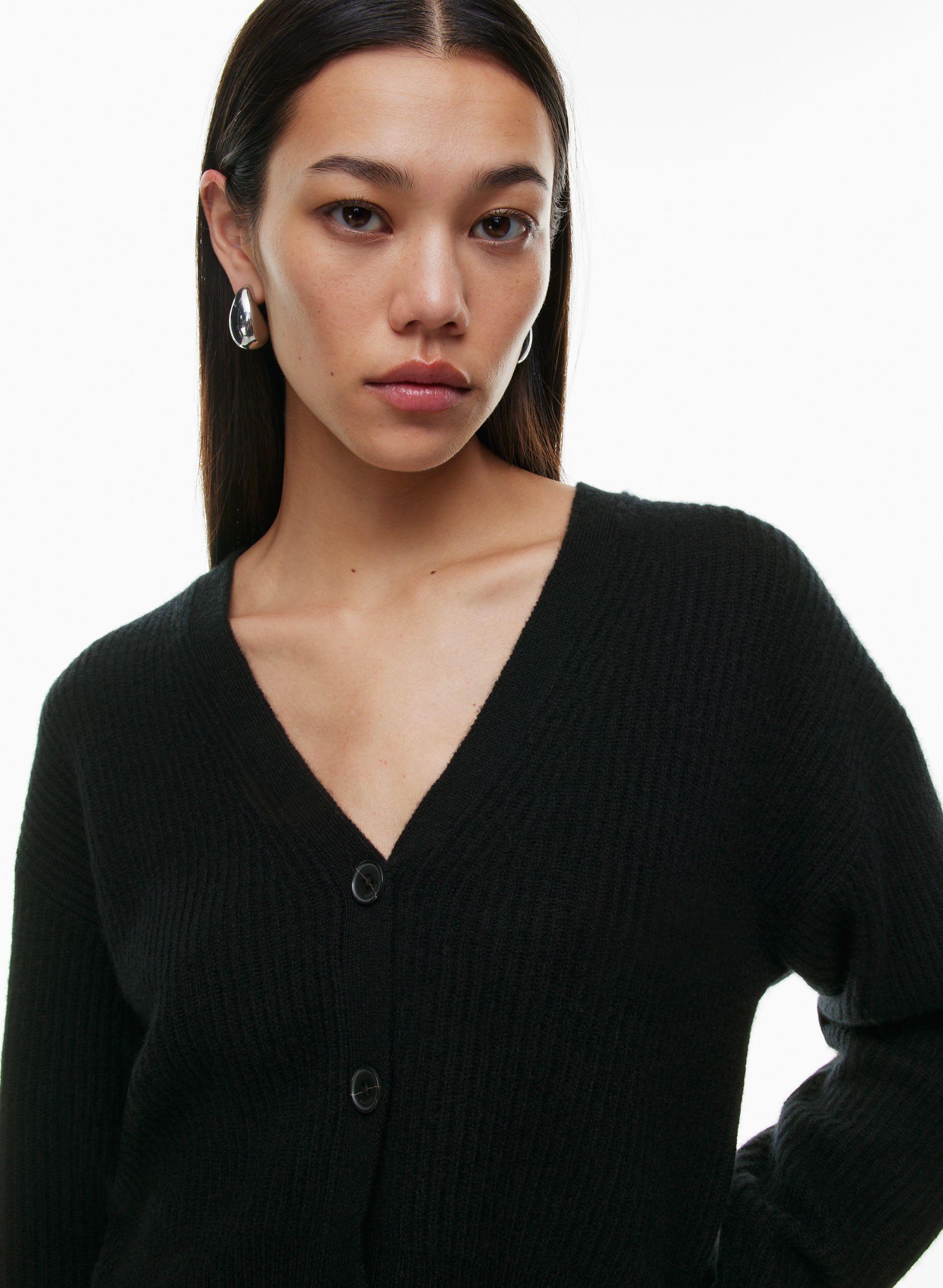 LUXE CASHMERE CANBERRA CARDIGAN | Aritzia