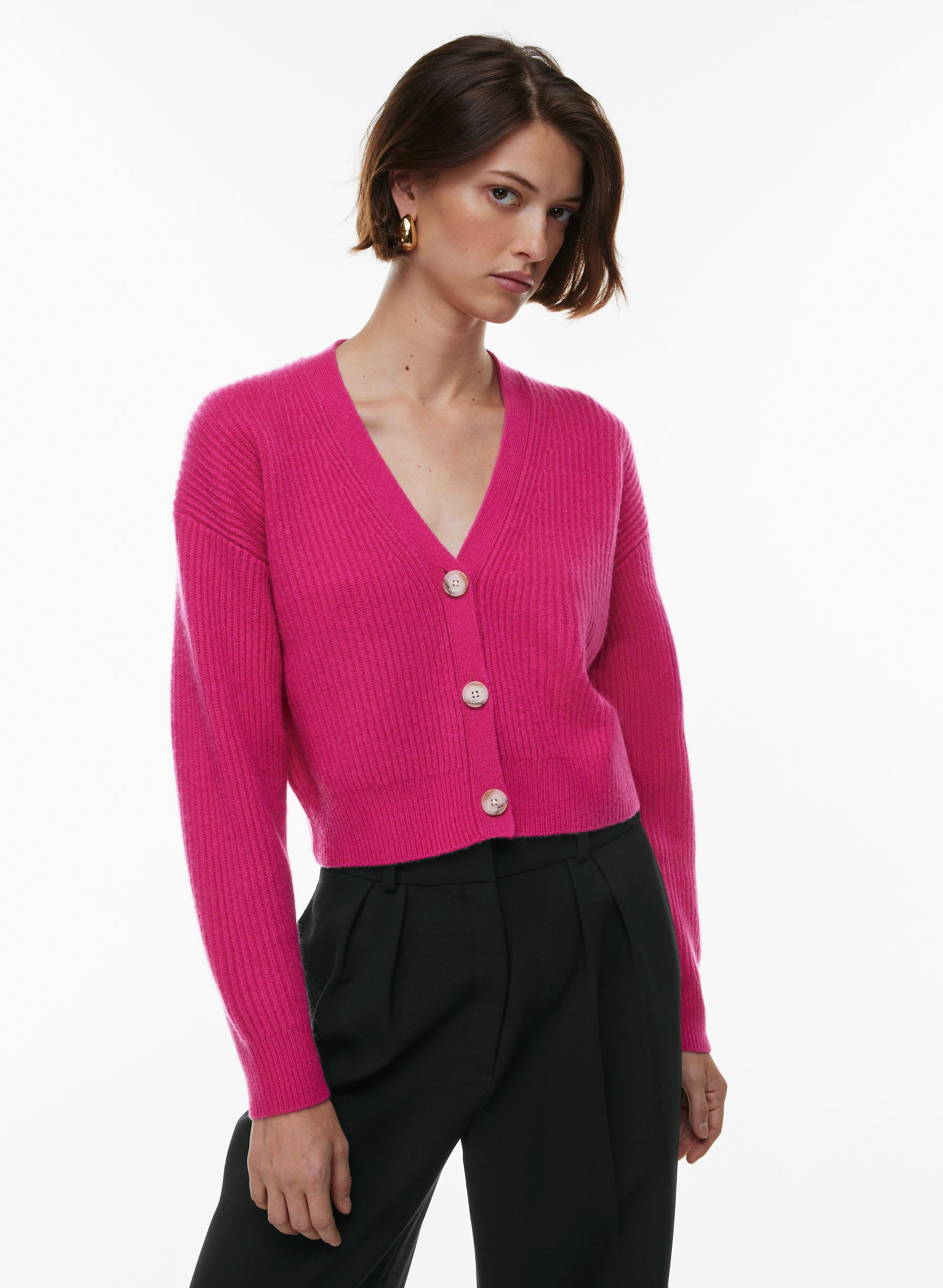 Luxe Cashmere Canberra Cardigan | Aritzia US
