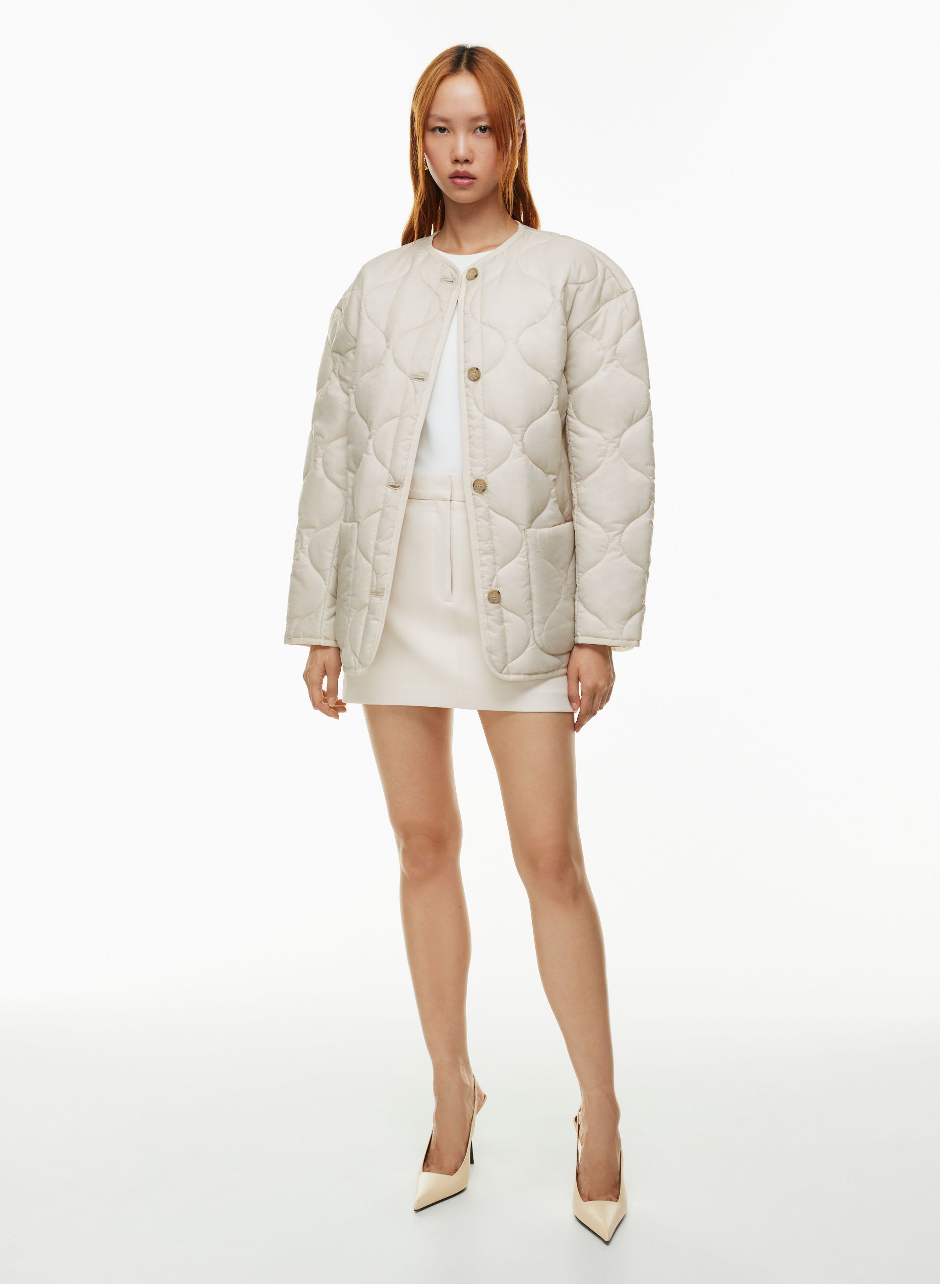 EVERGREEN QUILTED JACKET | Aritzia