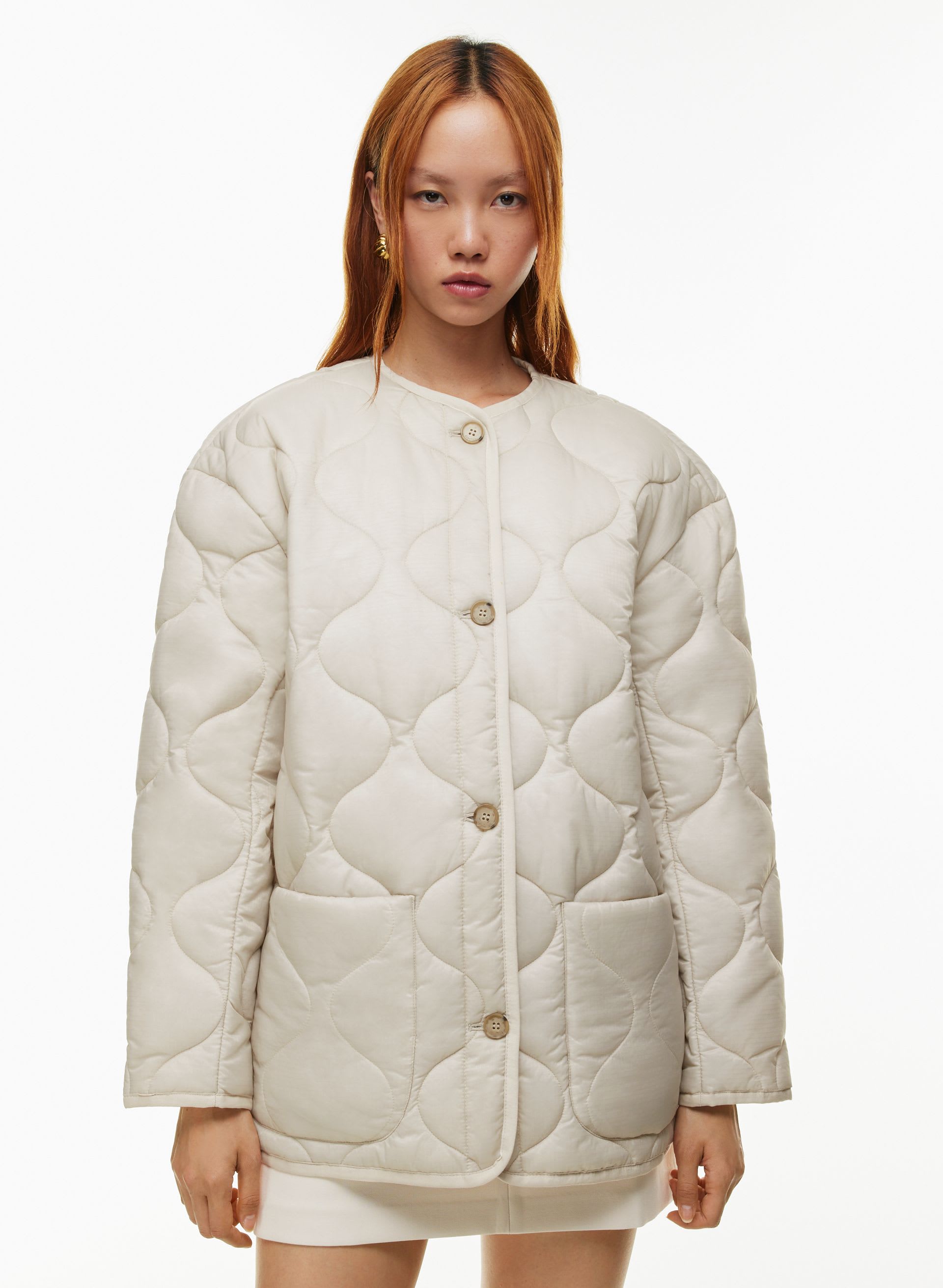 EVERGREEN QUILTED JACKET | Aritzia
