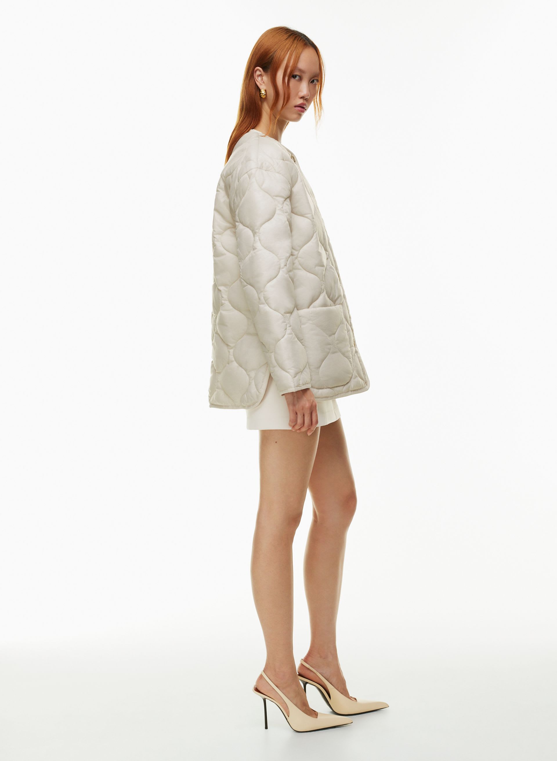 EVERGREEN QUILTED JACKET | Aritzia