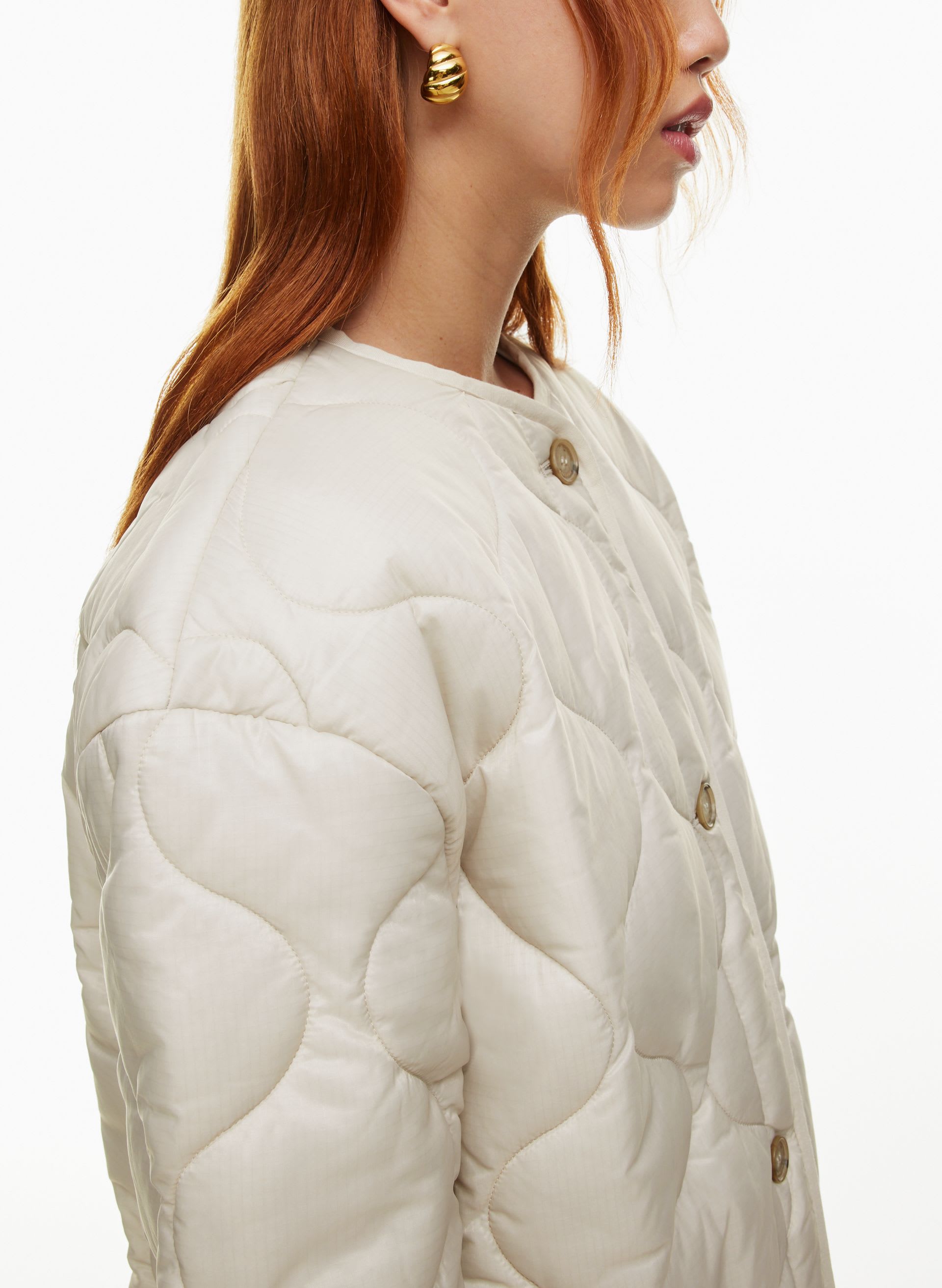EVERGREEN QUILTED JACKET | Aritzia