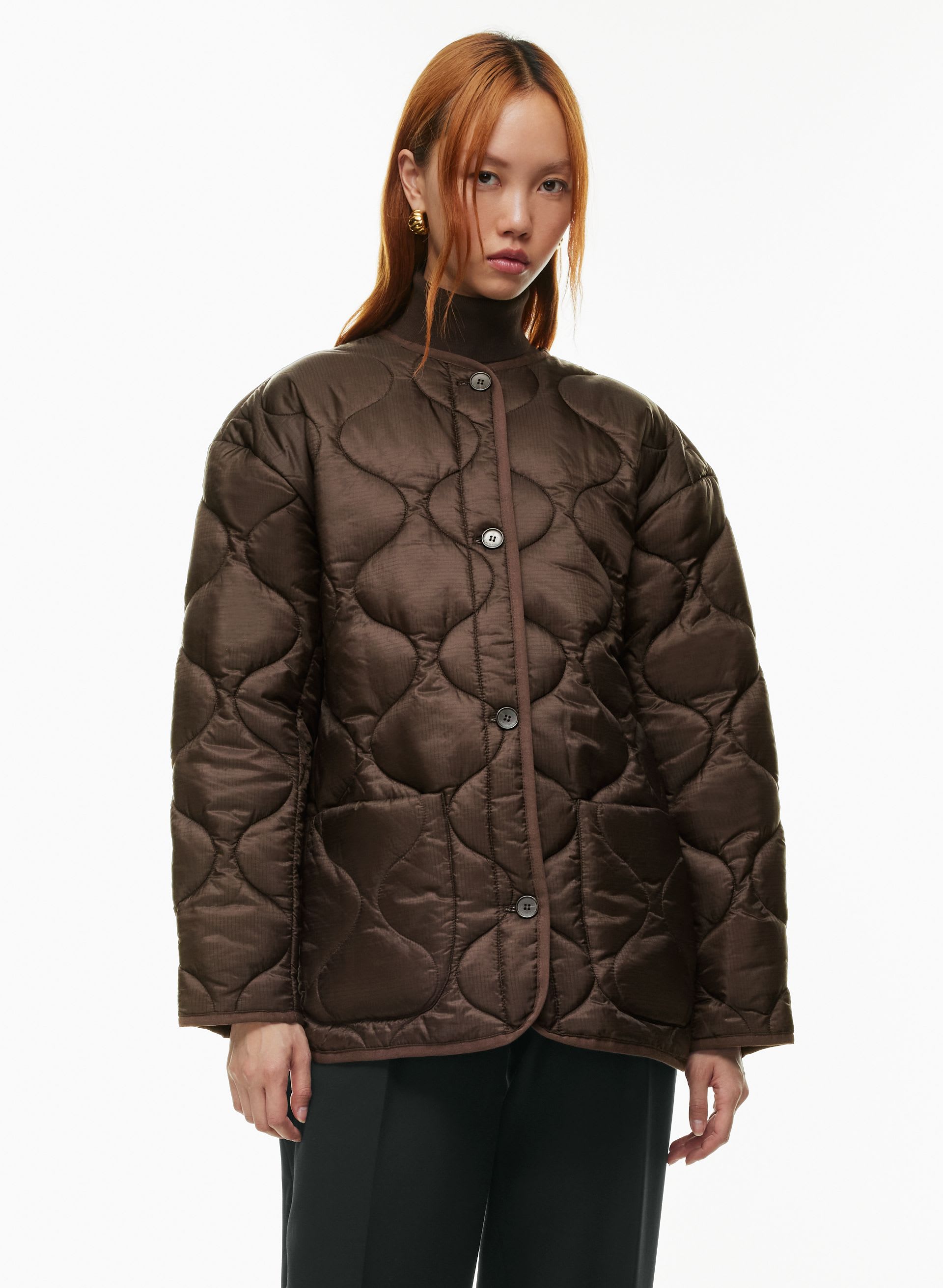 EVERGREEN QUILTED JACKET | Aritzia