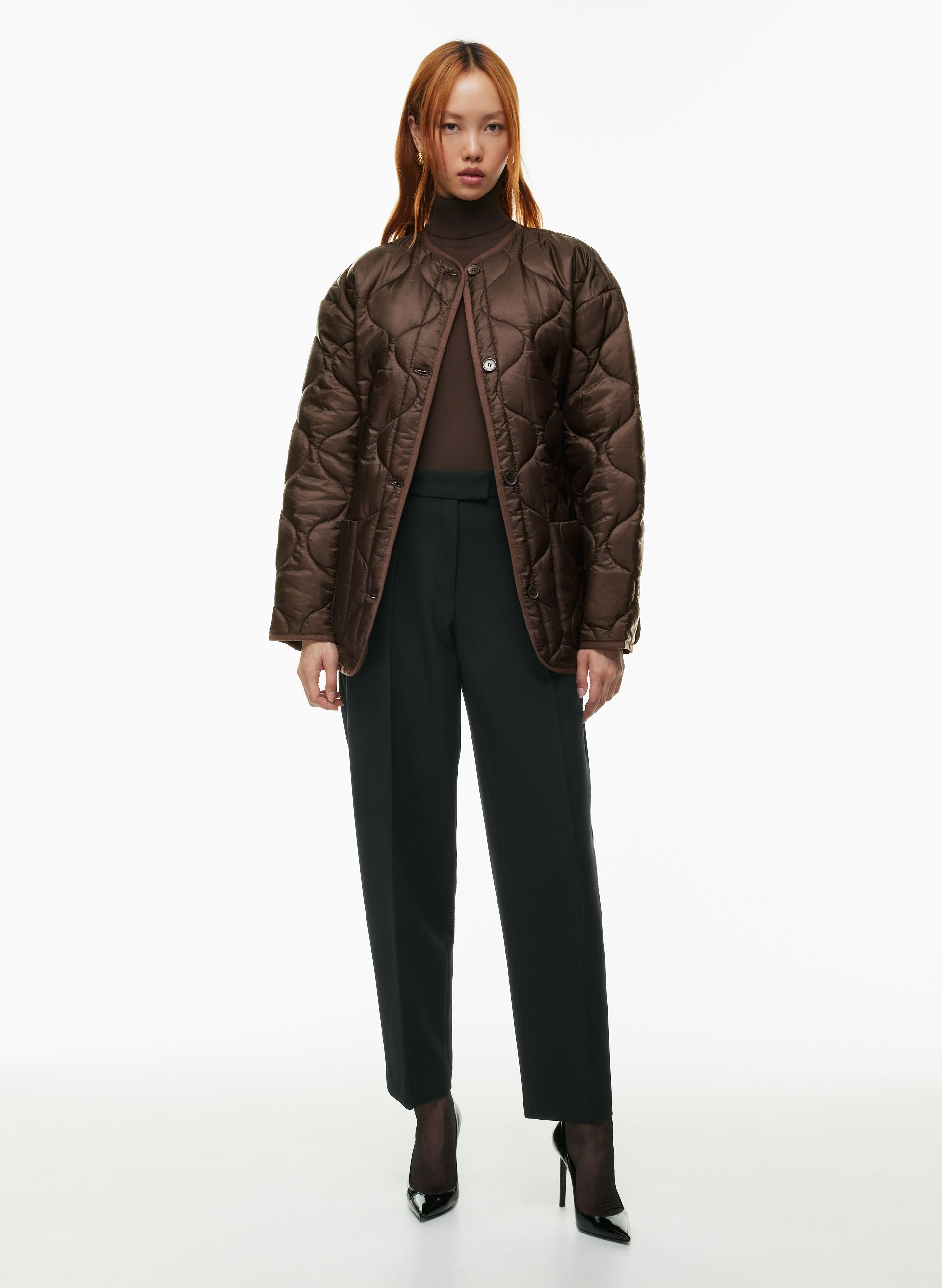 EVERGREEN QUILTED JACKET | Aritzia