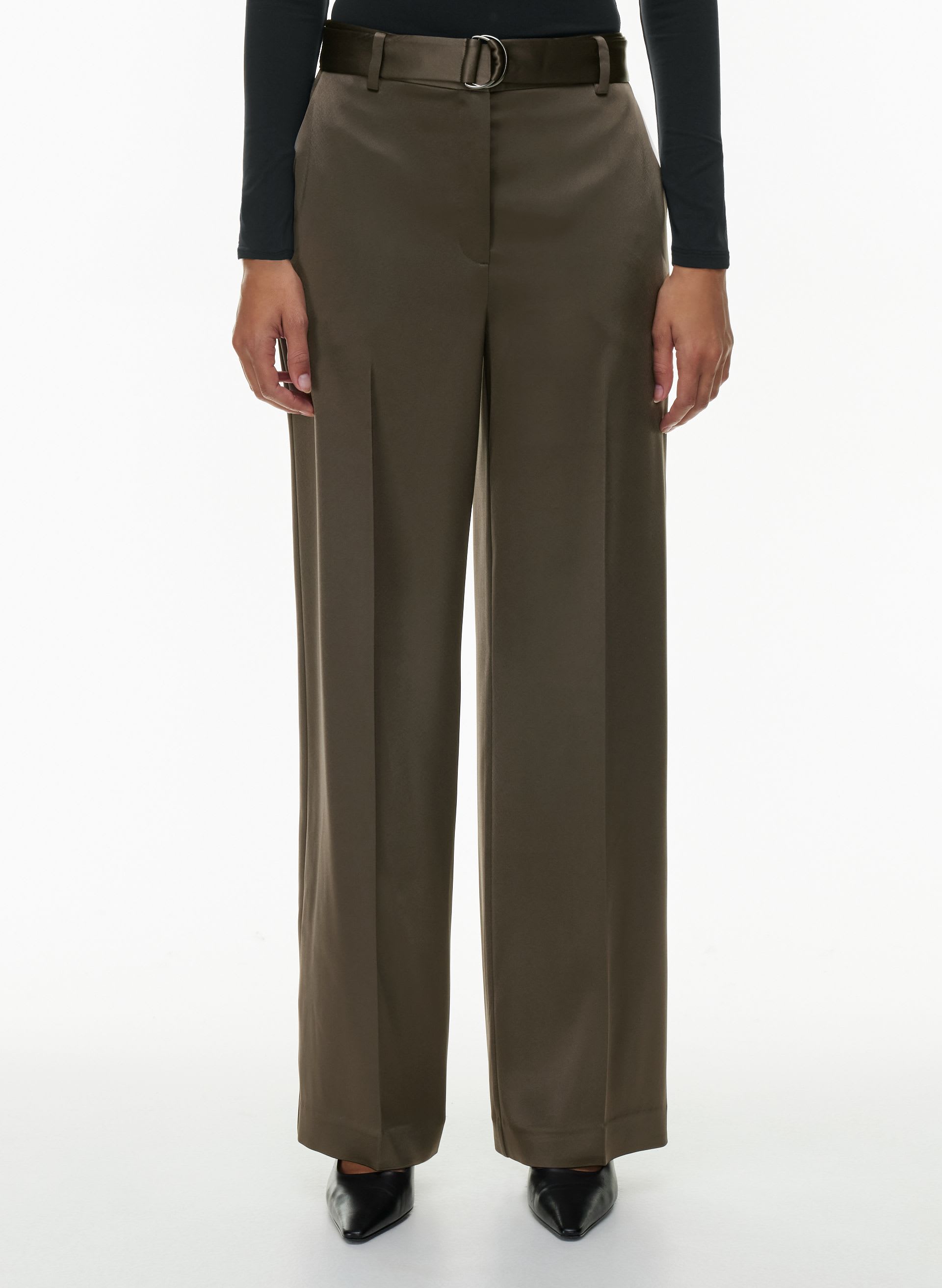 BECKET SATIN PANT | Aritzia