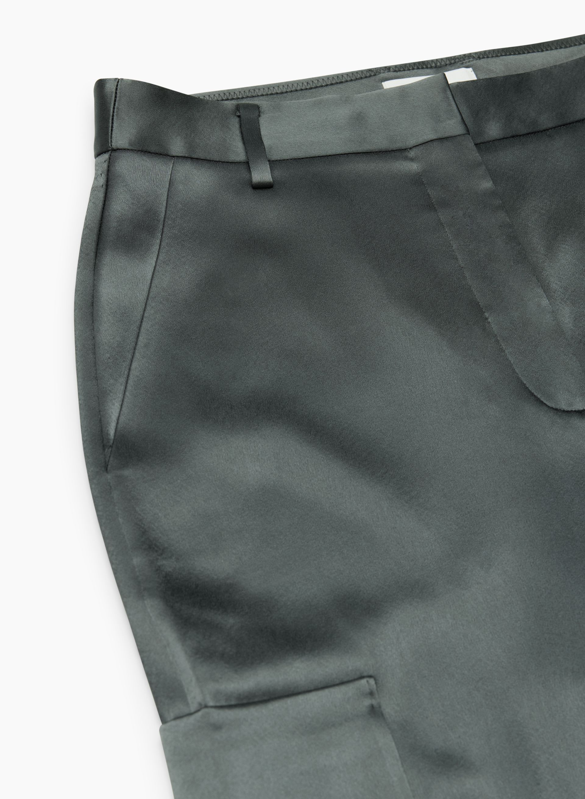 Refined Satin Cargo Pant | Aritzia US