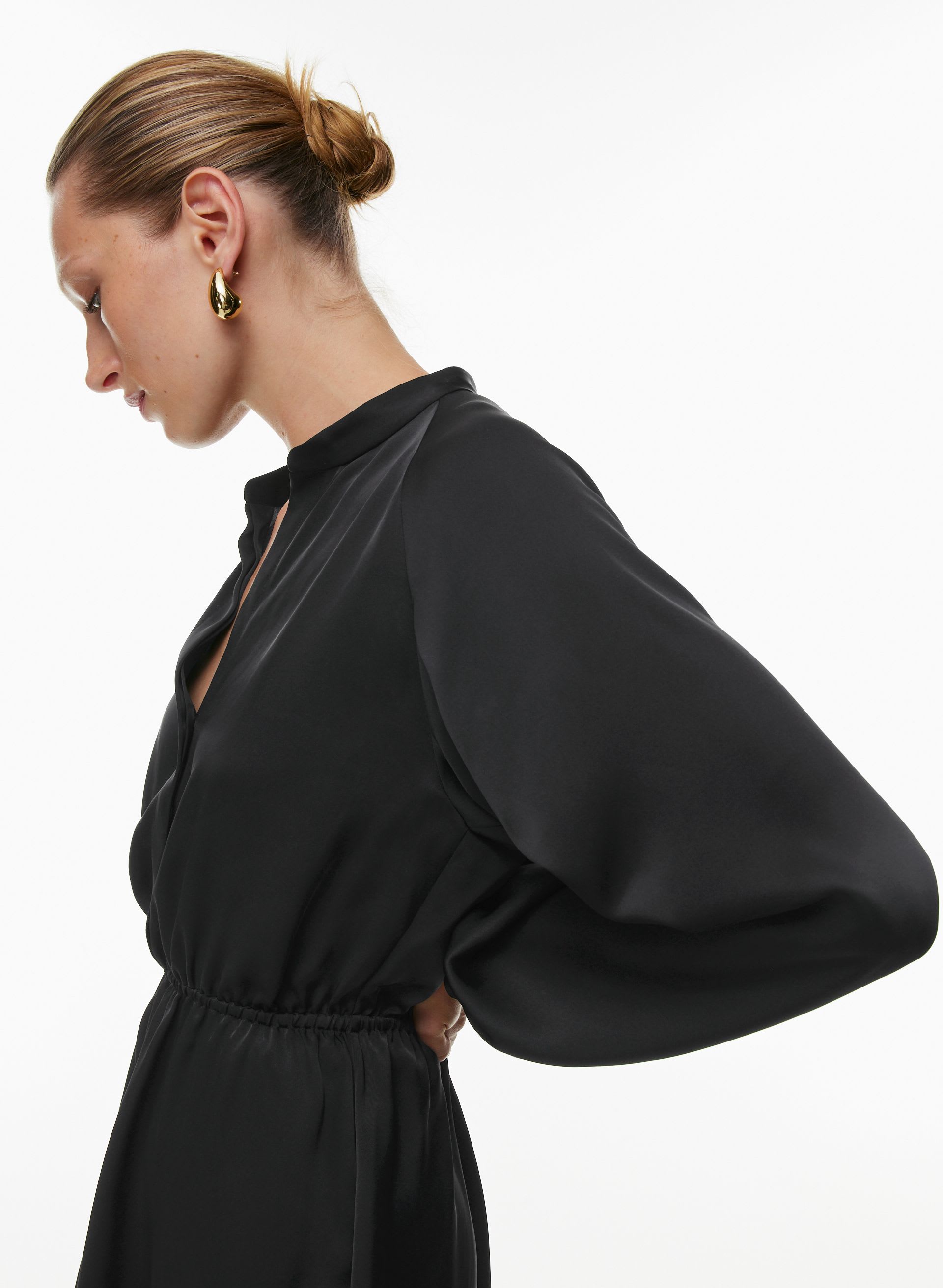 Lexington Satin Dress | Aritzia CA