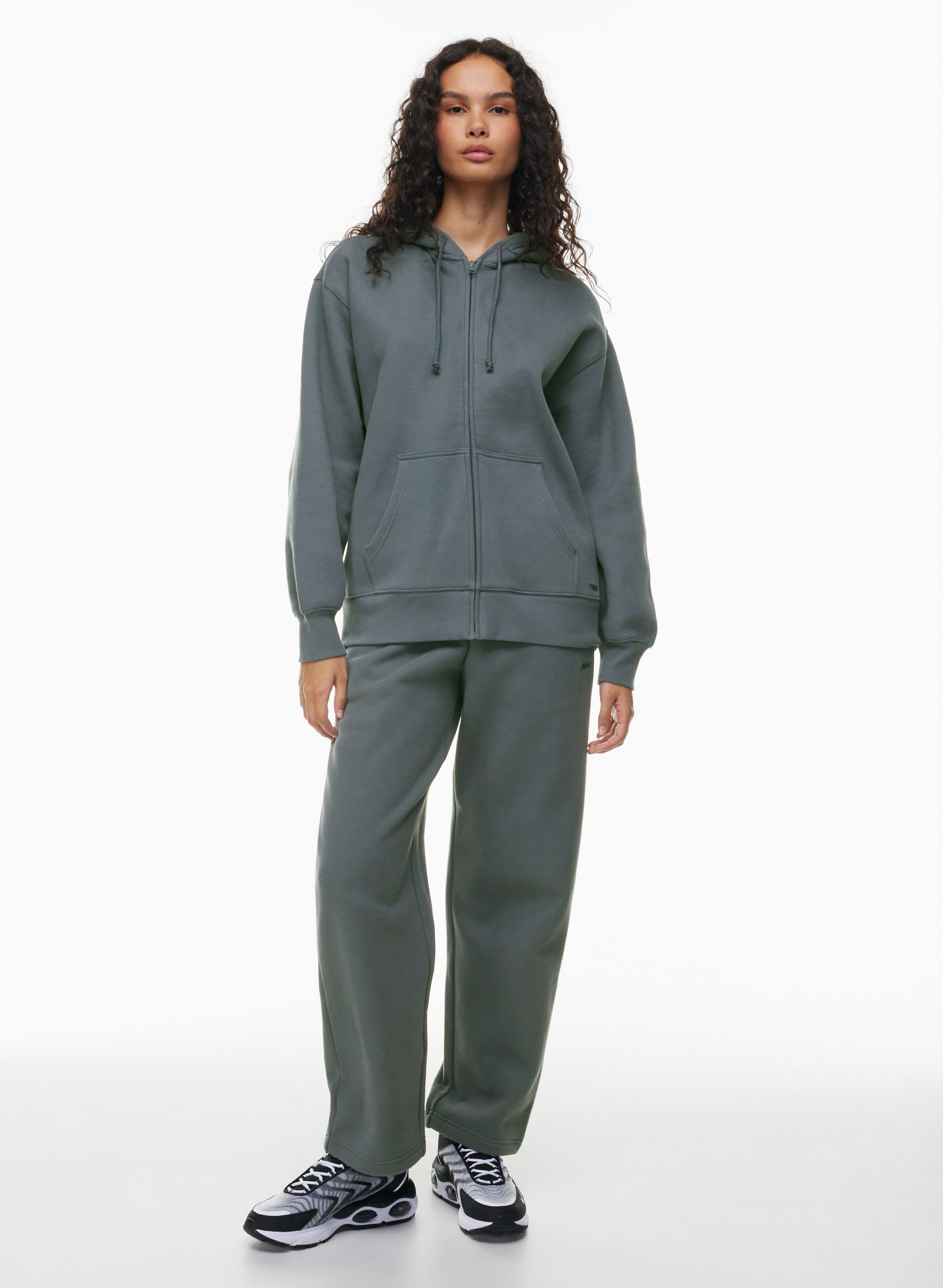 Cozy Sweatfleece Boyfriend Zip Hoodie | Aritzia US