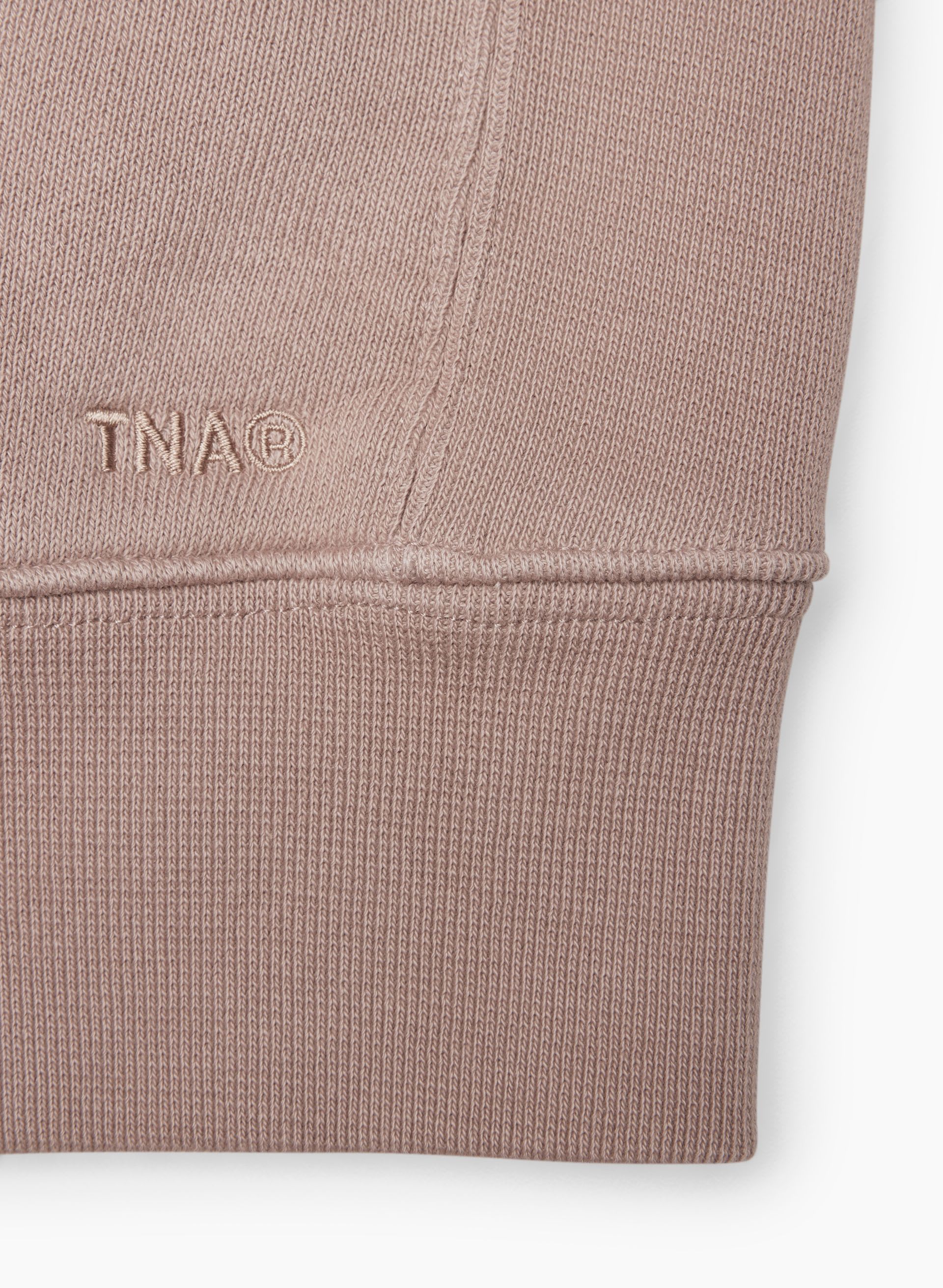 BUBBLE FLEECE BOYFRIEND ZIP HOODIE | Aritzia