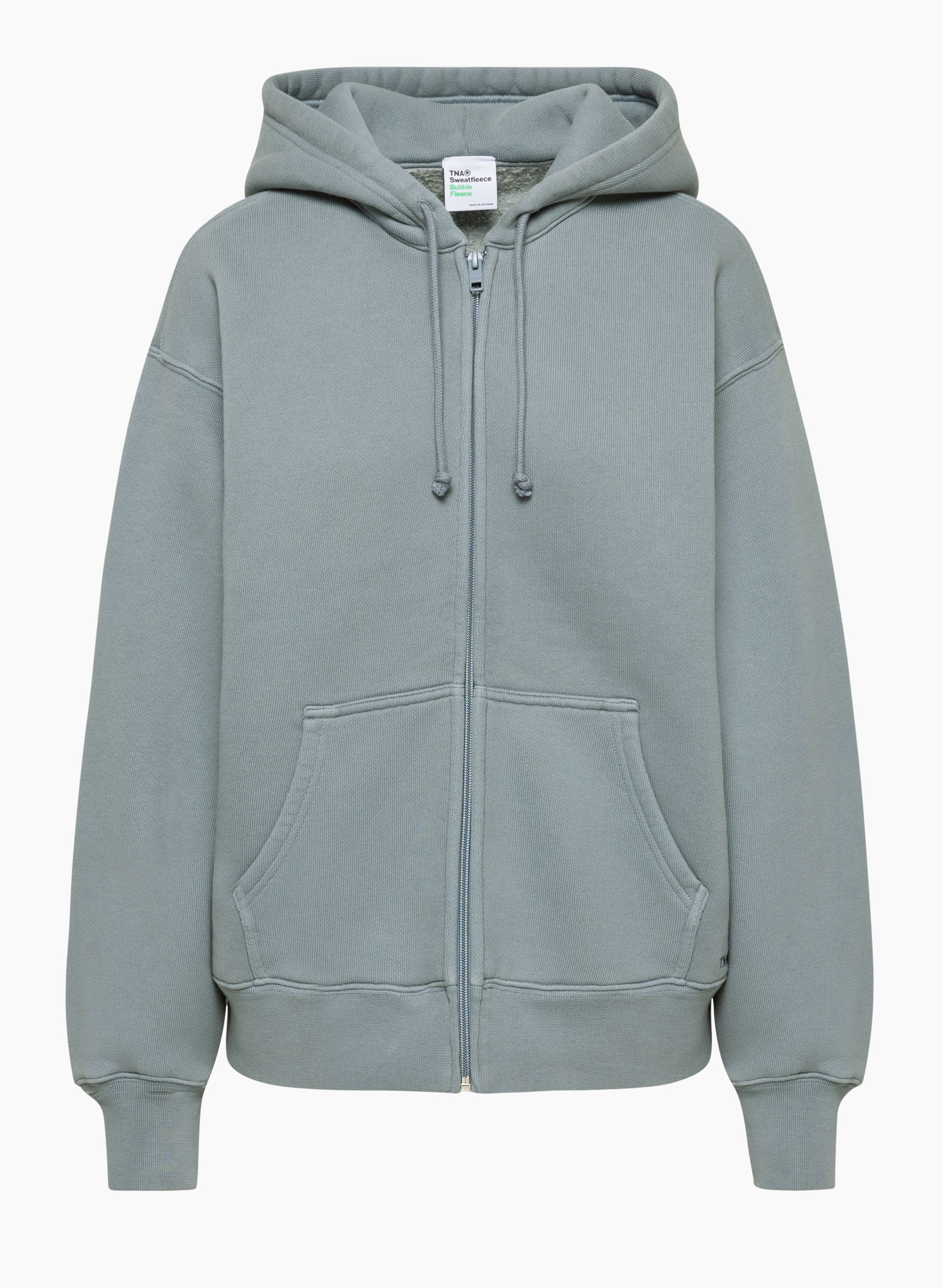 トップス Flight Mode Boyfriend Zip Hoodie Bubble Fleece Boyfriend Zip Hoodie | Aritzia US
