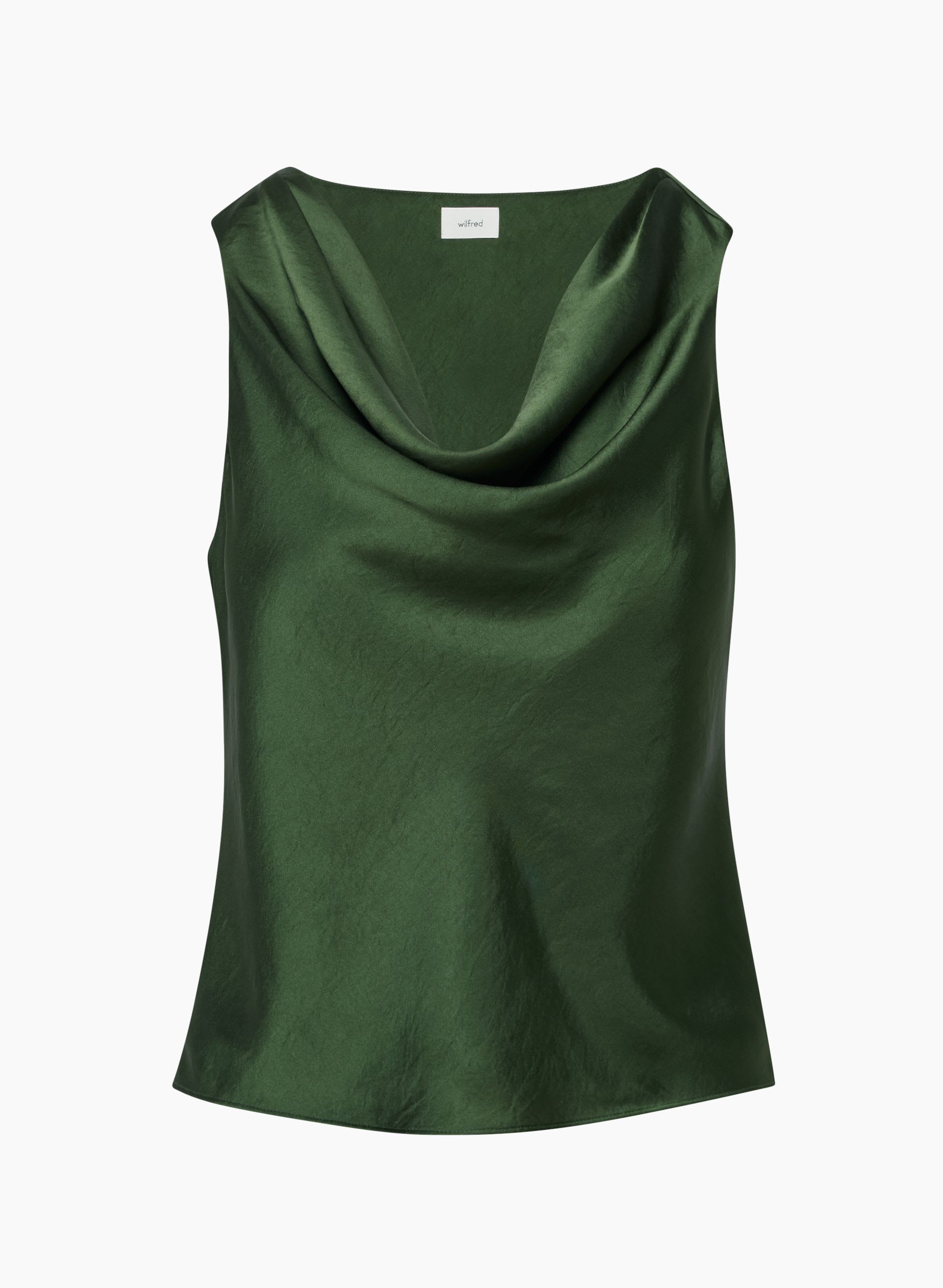 Moonbeam Satin Blouse | Aritzia US