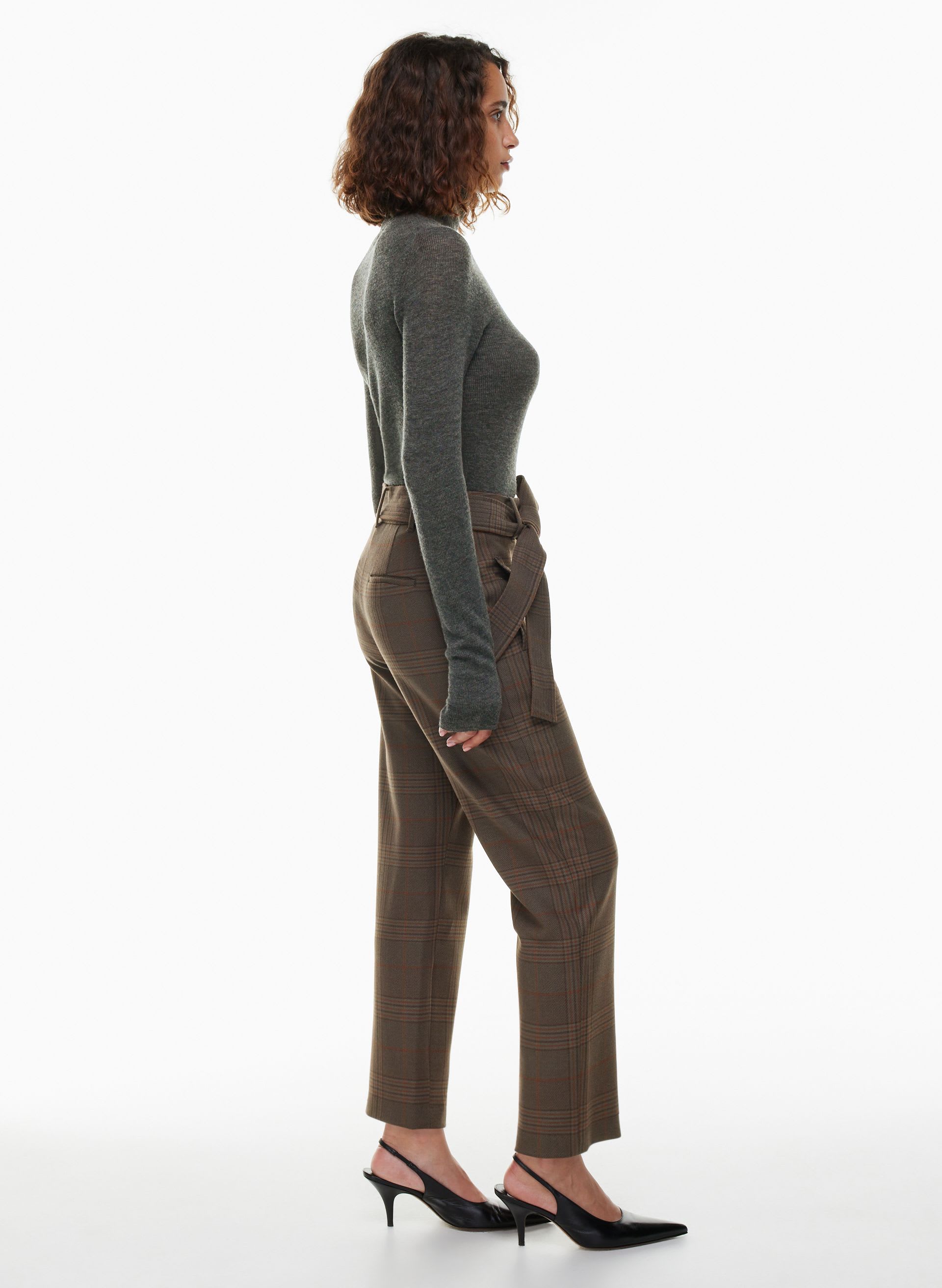 茶 arisa Tie-Front Pant | Aritzia US