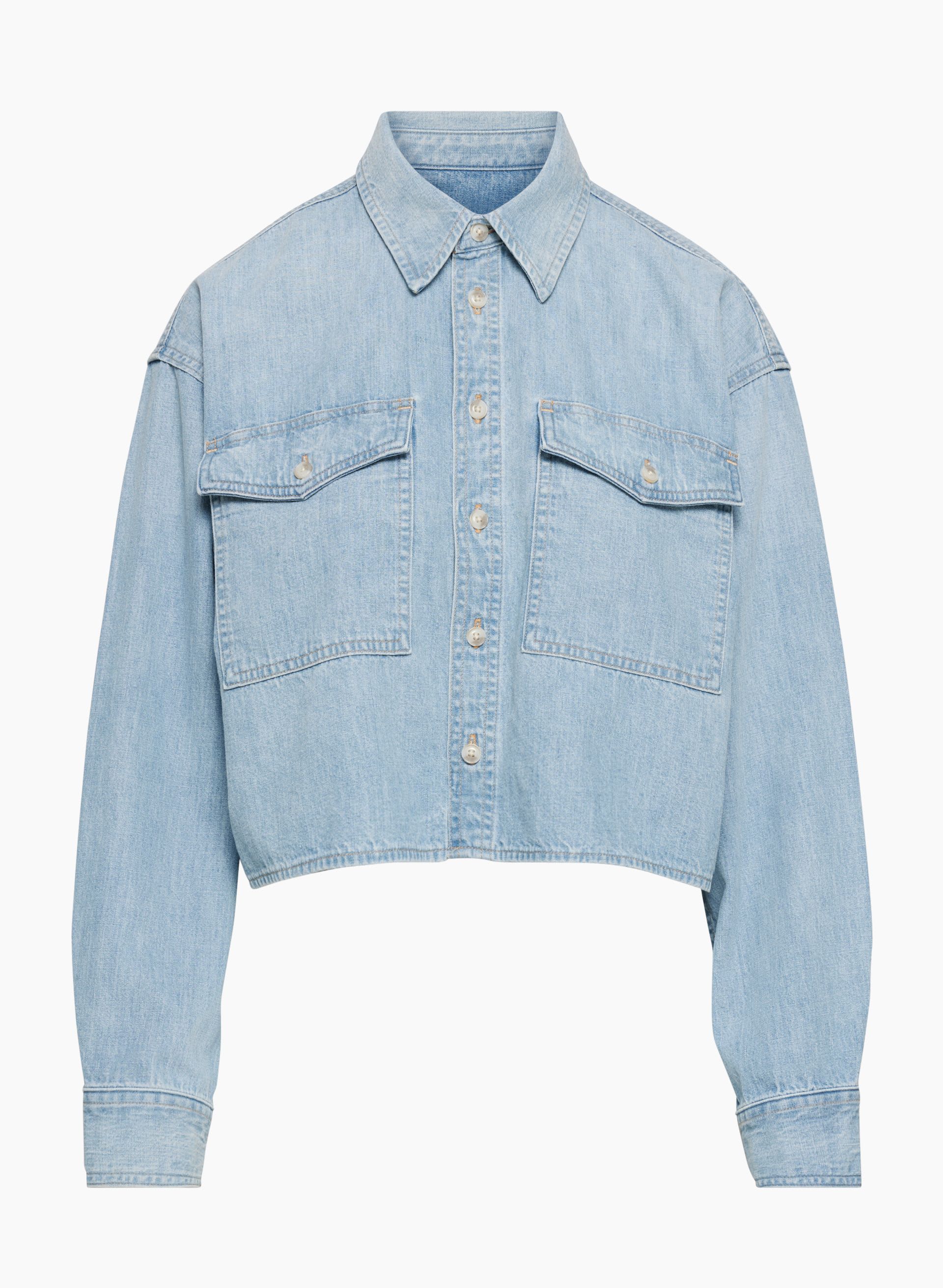 THE '90S UTILITY SHIRT | Aritzia