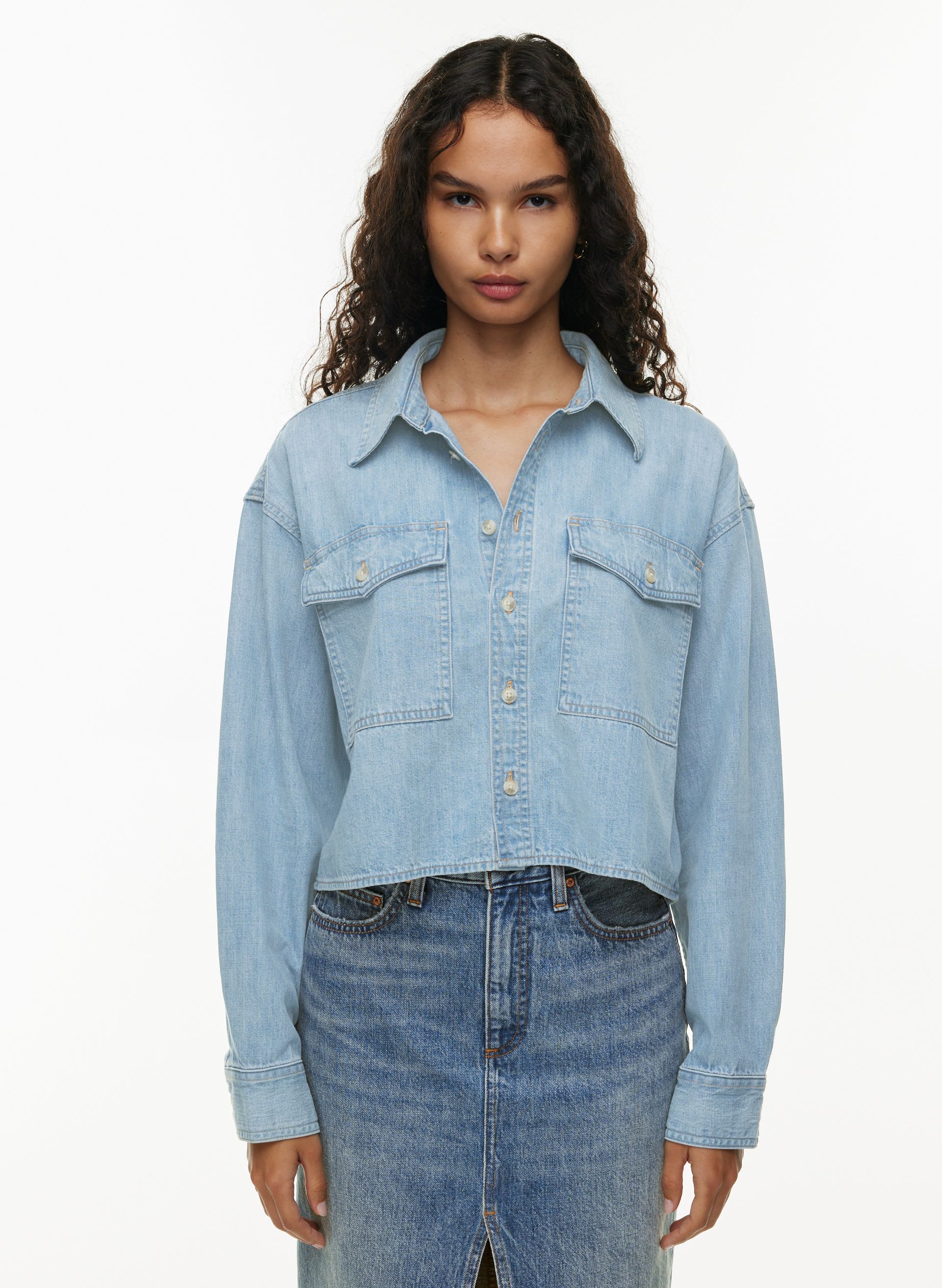 THE '90S UTILITY SHIRT | Aritzia