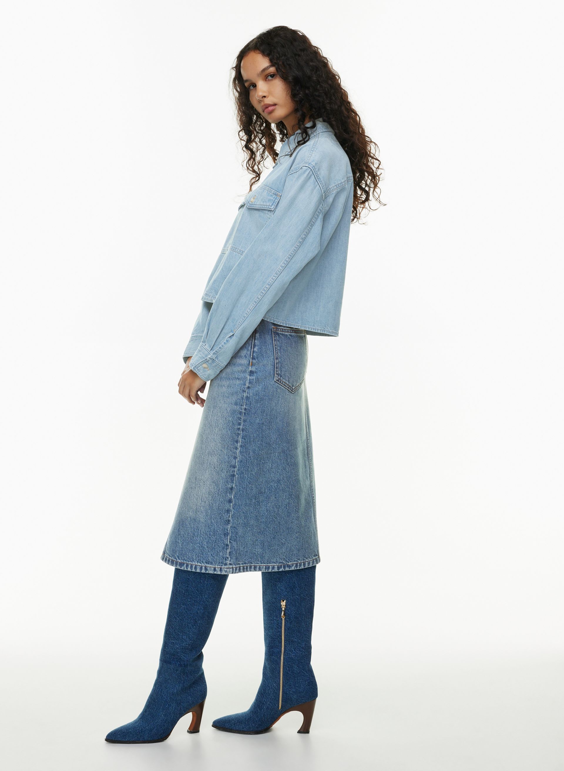 THE '90S UTILITY SHIRT | Aritzia