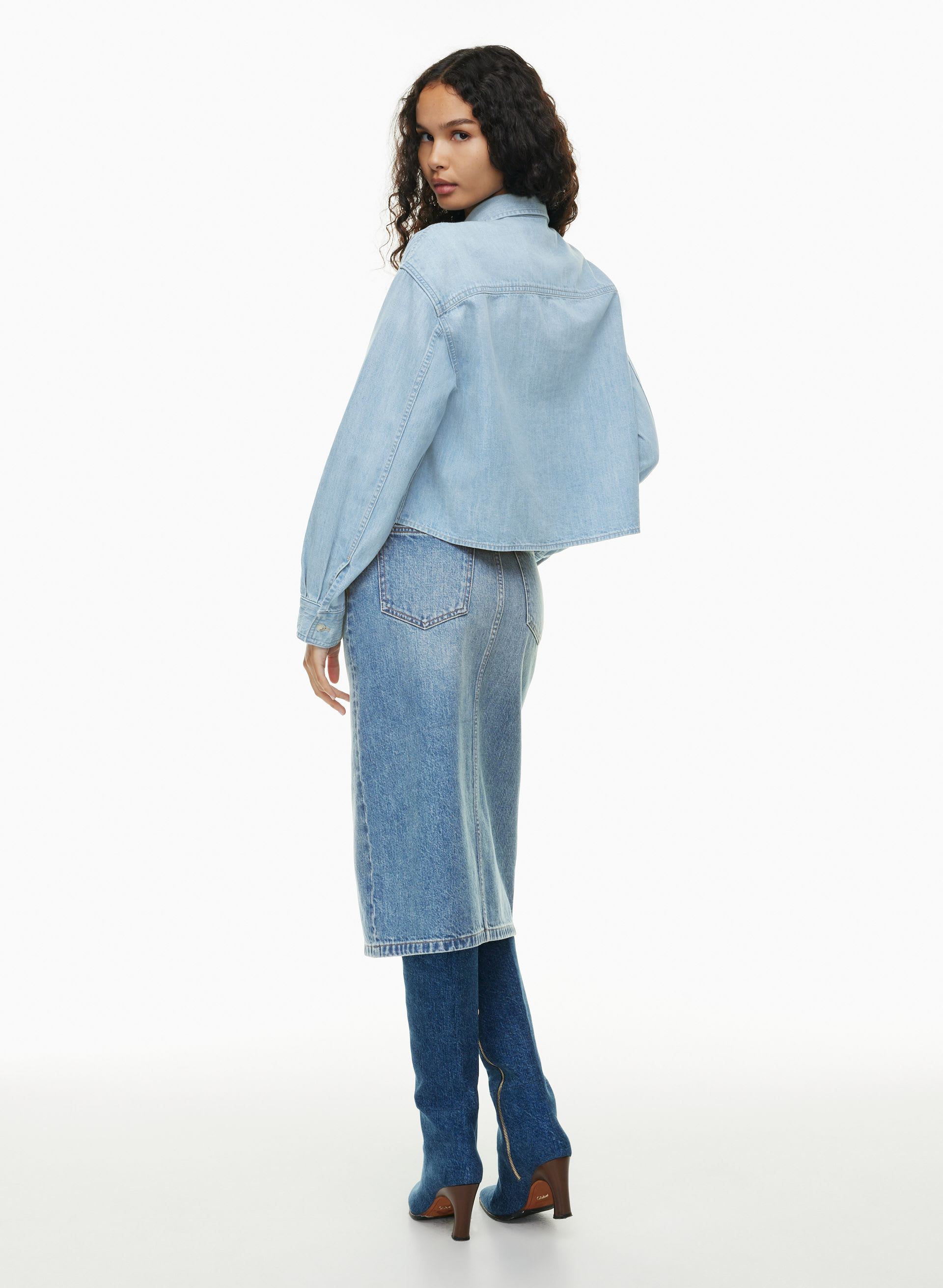 THE '90S UTILITY SHIRT | Aritzia