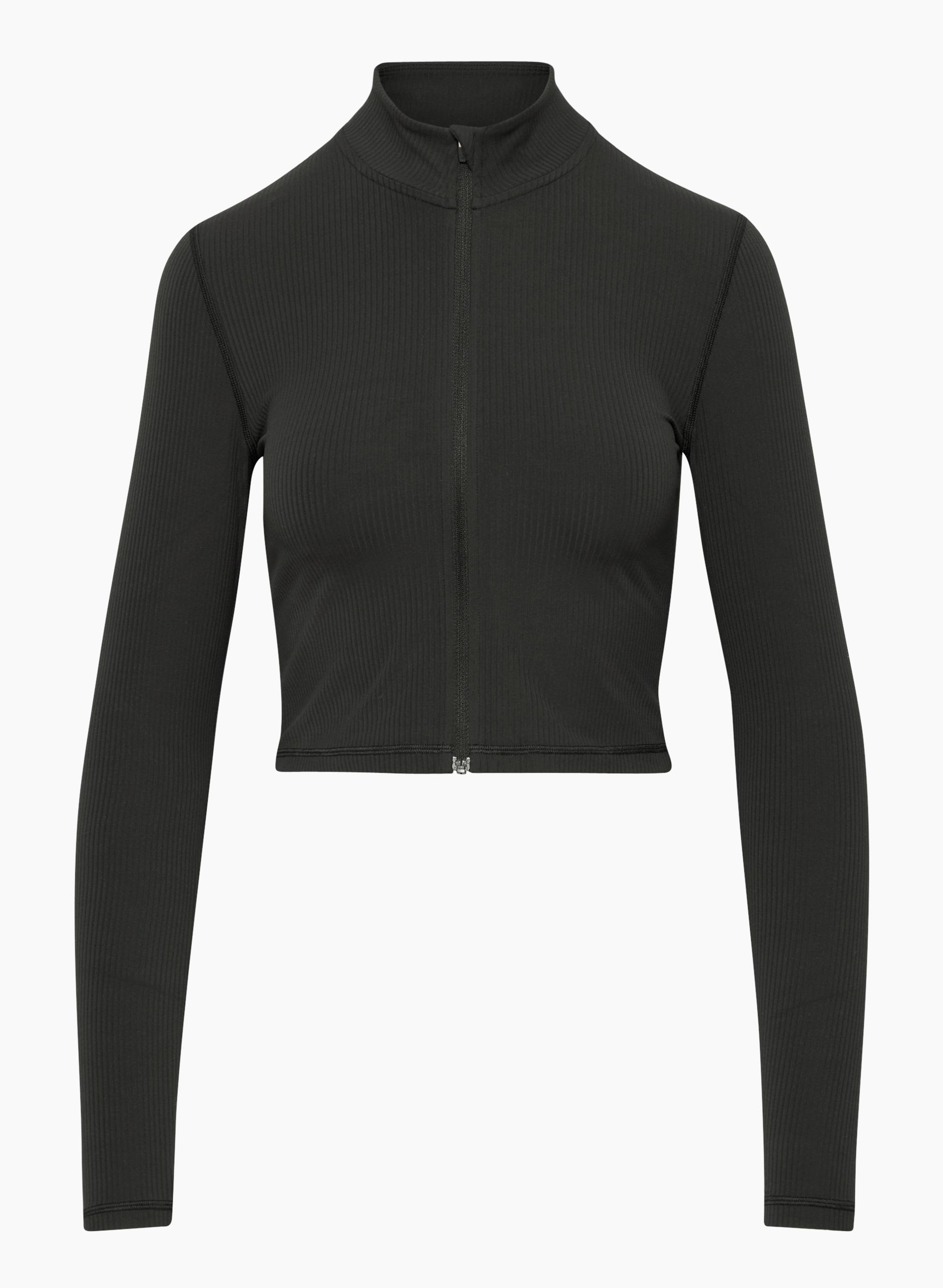 TnaBUTTER™ Rib Limit Zip Longsleeve | Aritzia US