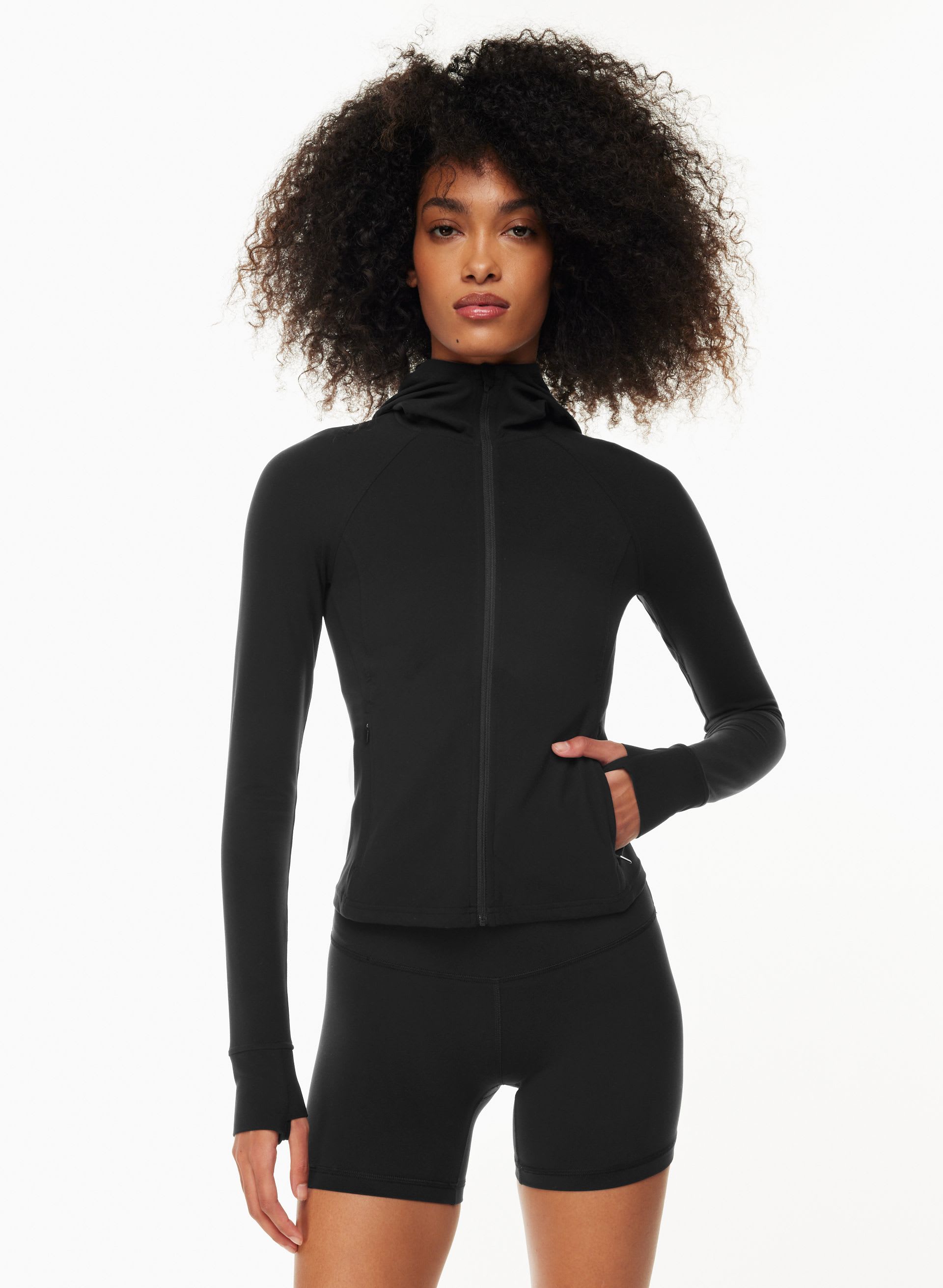 TnaBUTTER™ Swan Zip Hoodie | Aritzia CA