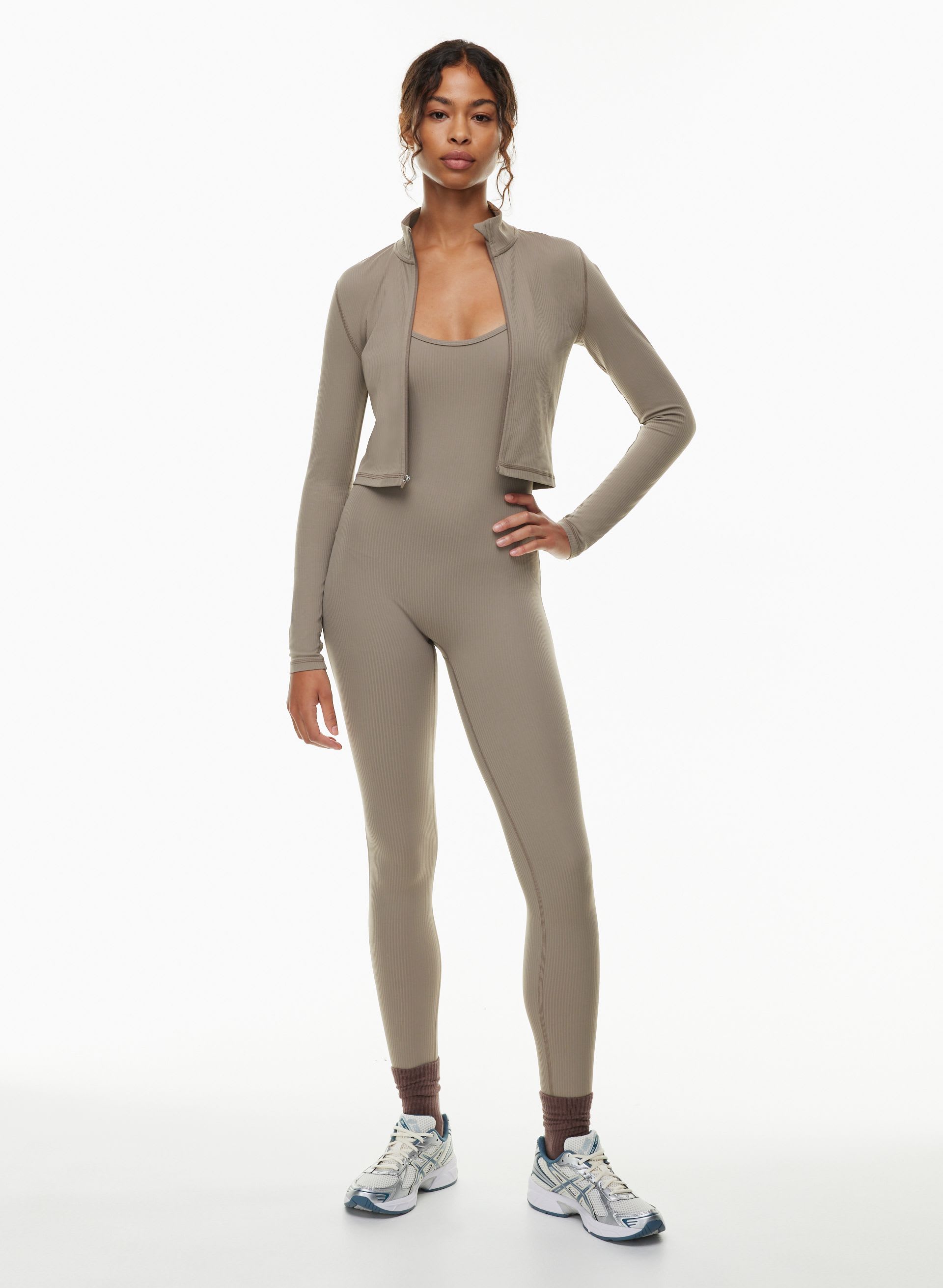 COMBINAISON CÔTELÉE EN TNABUTTER RHYTHM | Aritzia