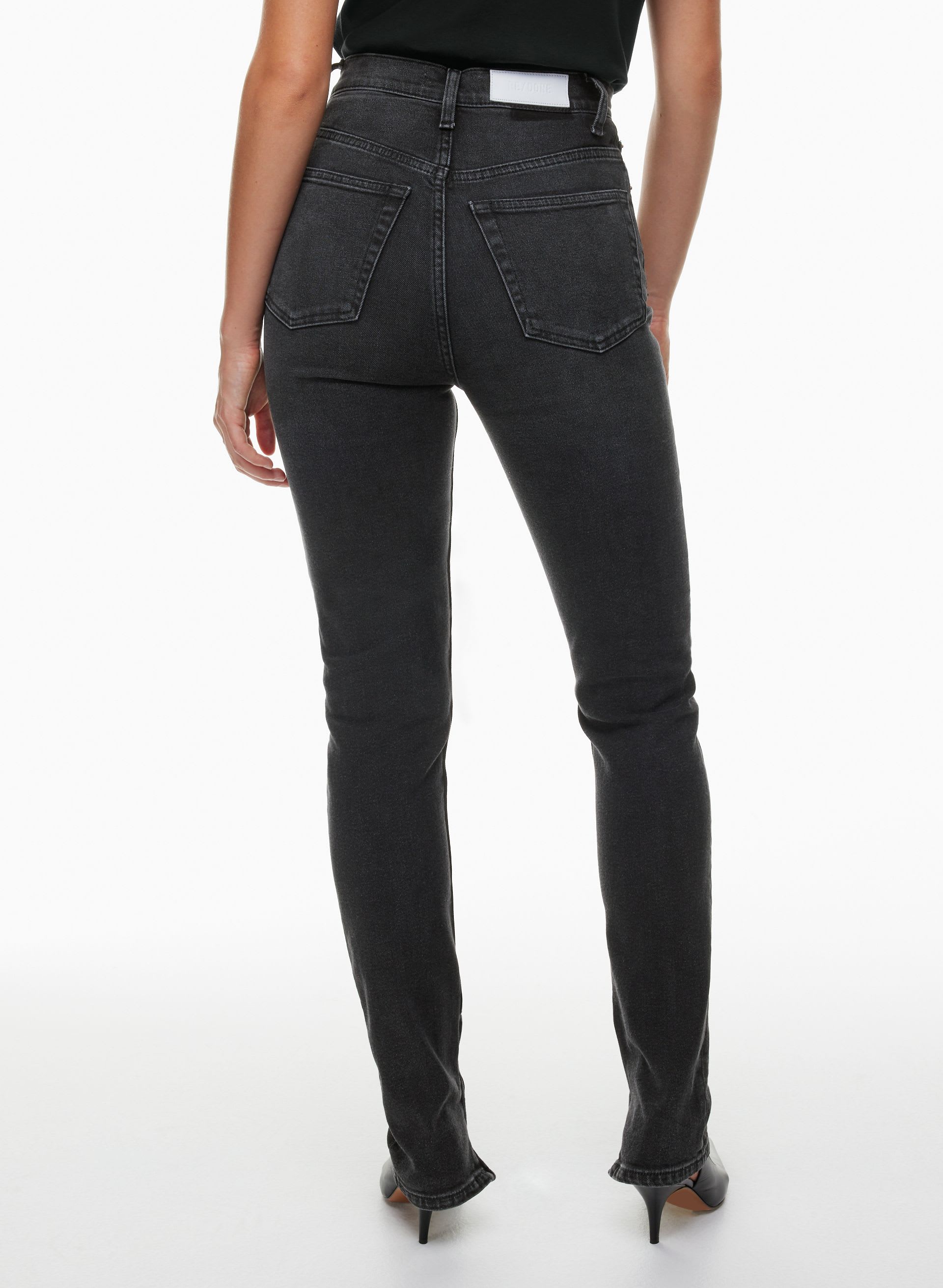 SUPERHIGH DRAINPIPE JEAN | Aritzia