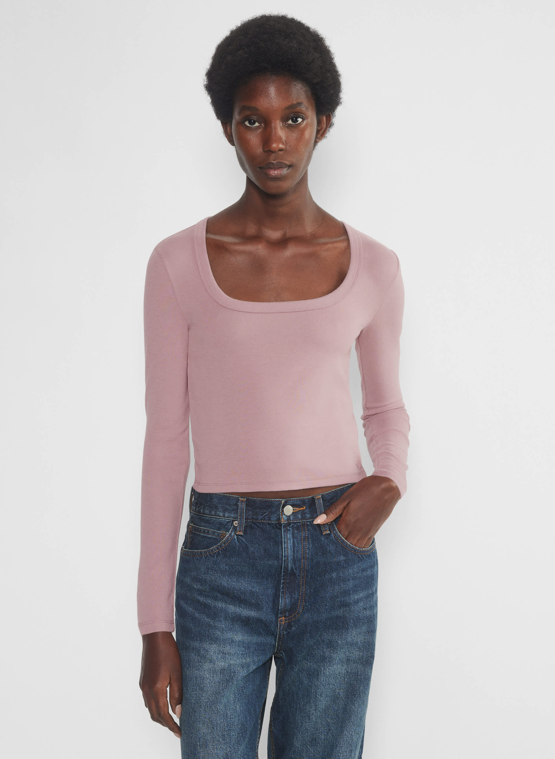 トップス SUNDAYS BEST BORDER POCKET LONG SLEEVE トップス SUNDAYS