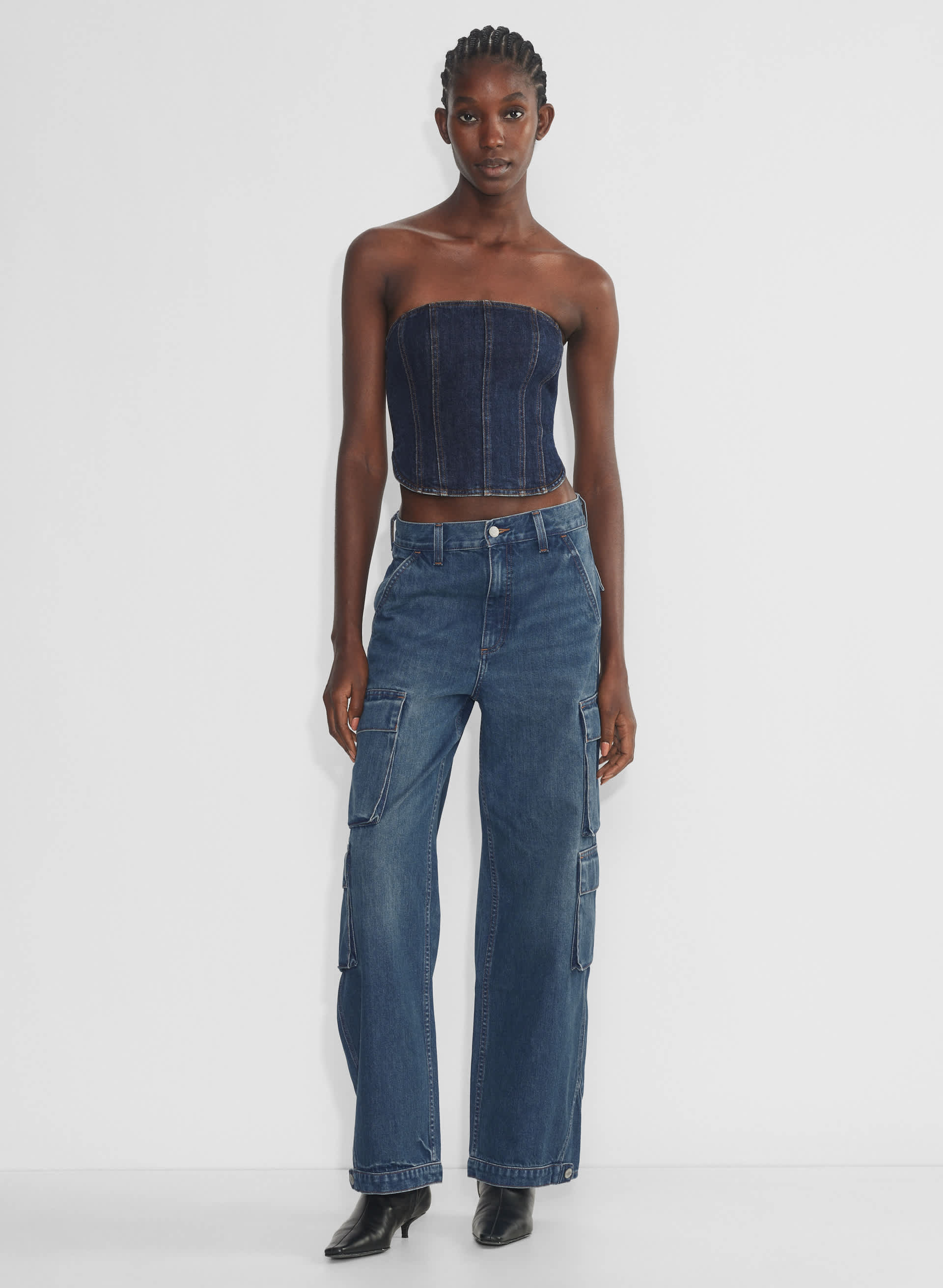 THE '90S MILLIE HI-RISE CARGO JEAN | Aritzia