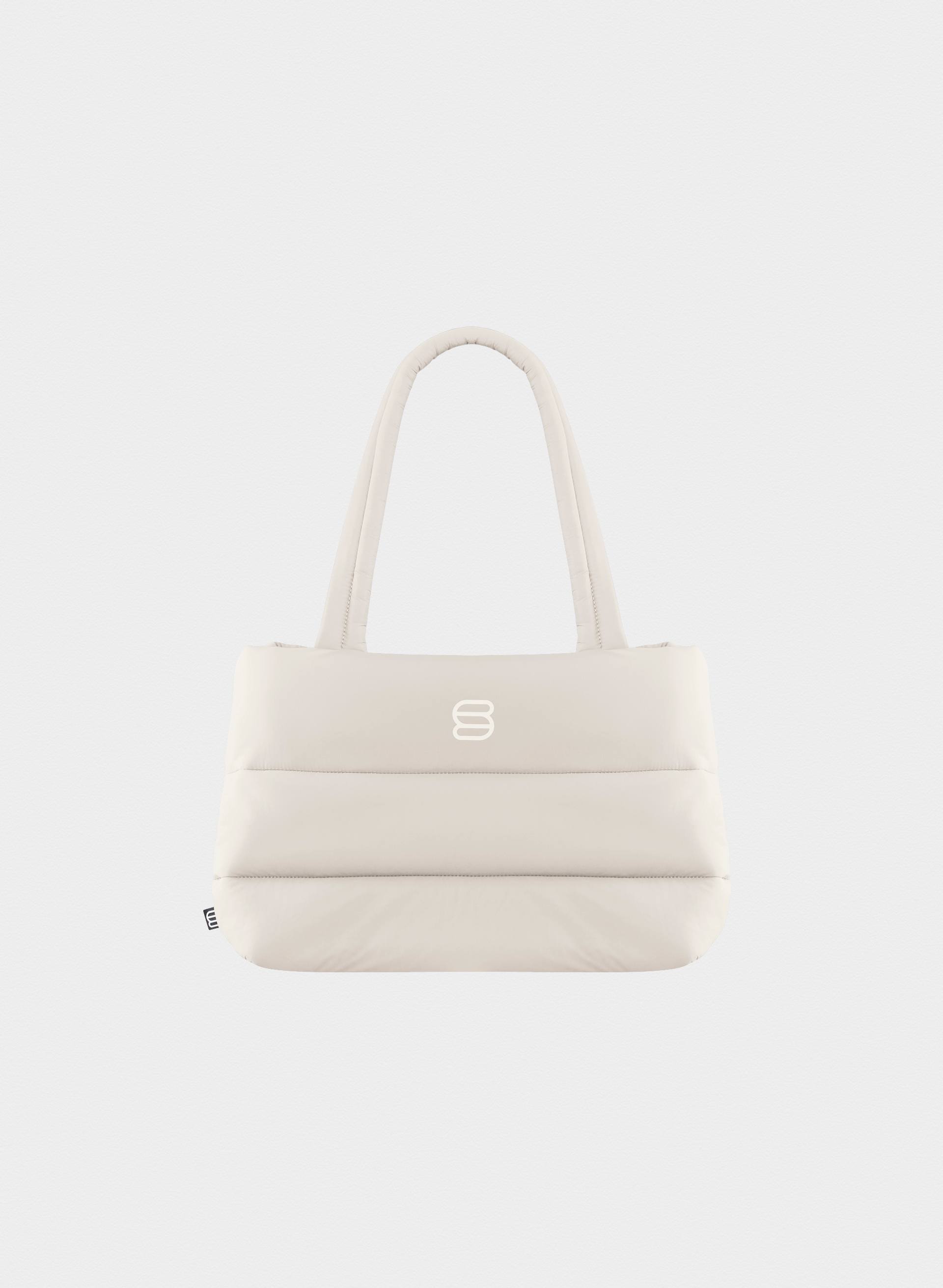 FOURRE-TOUT THE SUPER PUFF™ PLUS PETIT - TISSU CLIMATTE™ - Petit fourre-tout bouffant en tissu cliMATTE™. 