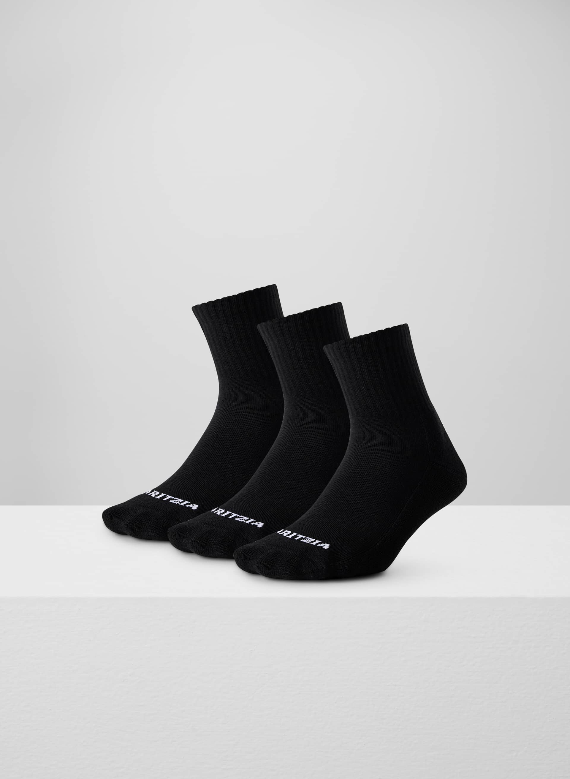 BEST-EVER ANKLE SOCK 3-PACK - Base Cotton™ everyday ankle socks, 3-pack. 