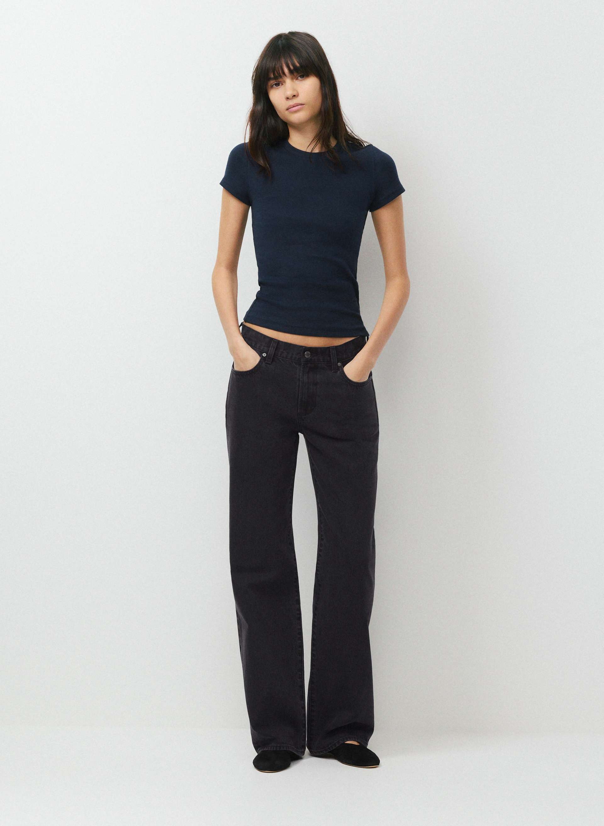 HOMESTRETCH™ RIB TUNE T-SHIRT | Aritzia