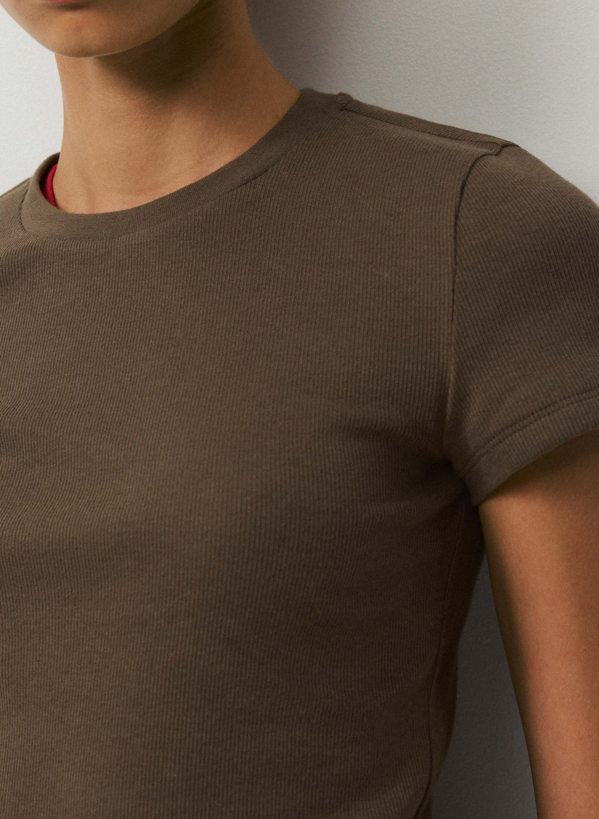 HOMESTRETCH™ RIB TUNE T-SHIRT | Aritzia