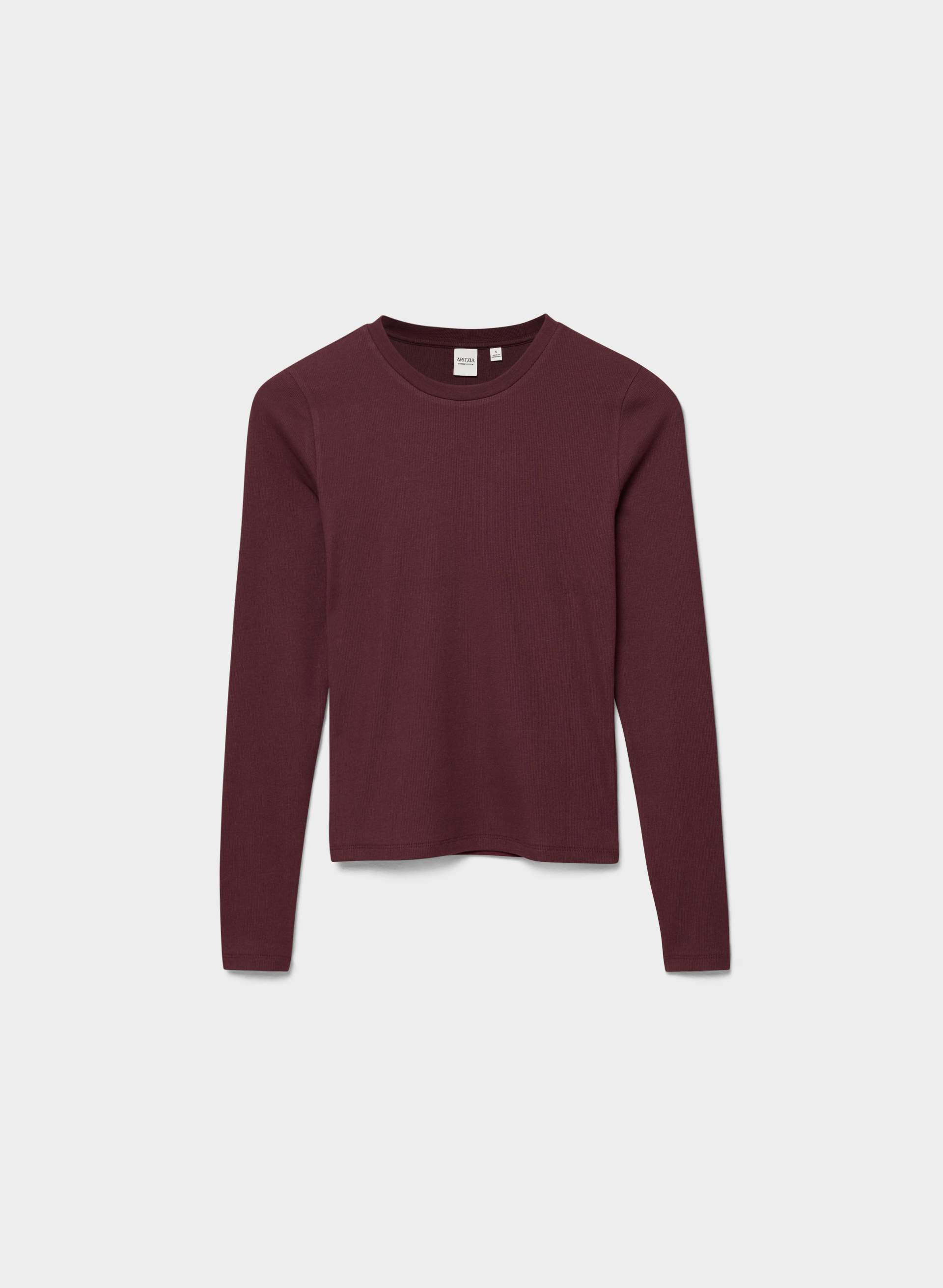 HOMESTRETCH™ RIB SOLO LONGSLEEVE | Aritzia