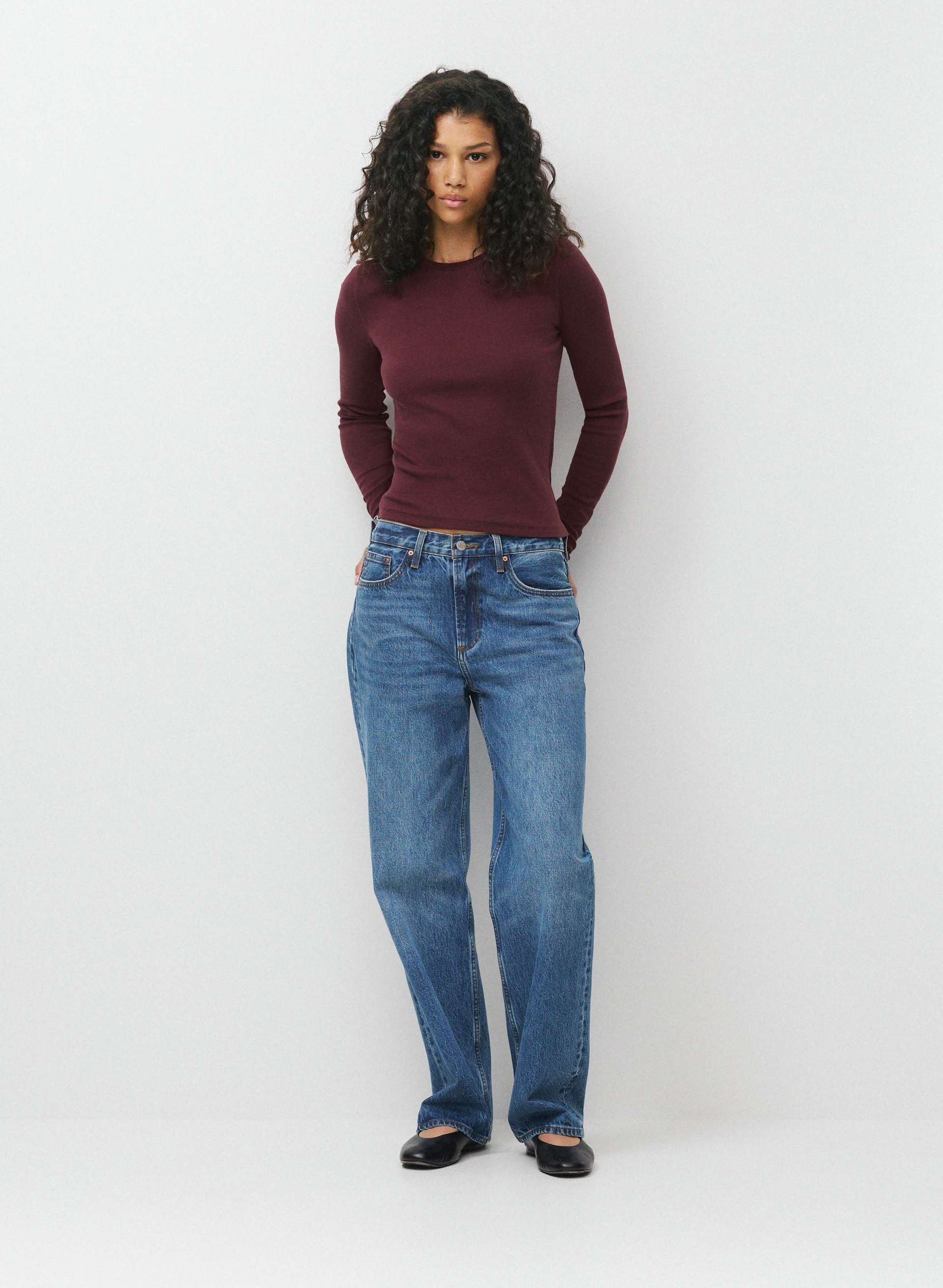 HOMESTRETCH™ RIB SOLO LONGSLEEVE | Aritzia