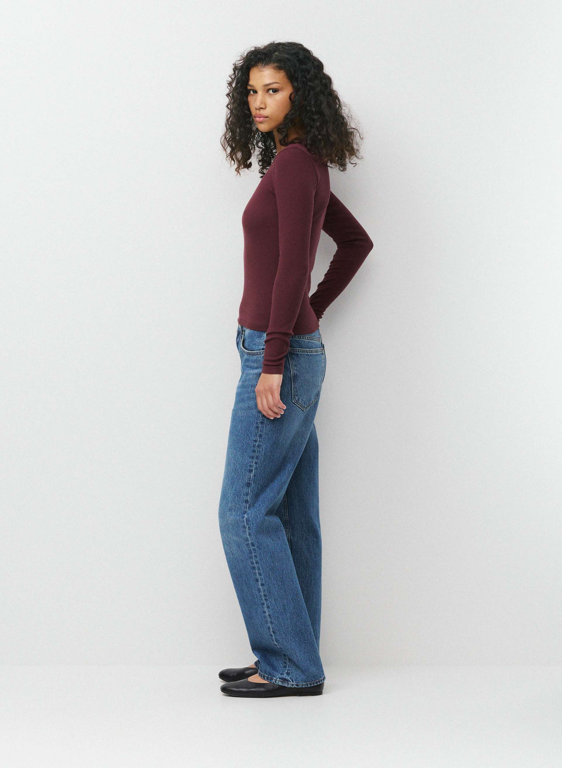 HOMESTRETCH™ RIB SOLO LONGSLEEVE | Aritzia