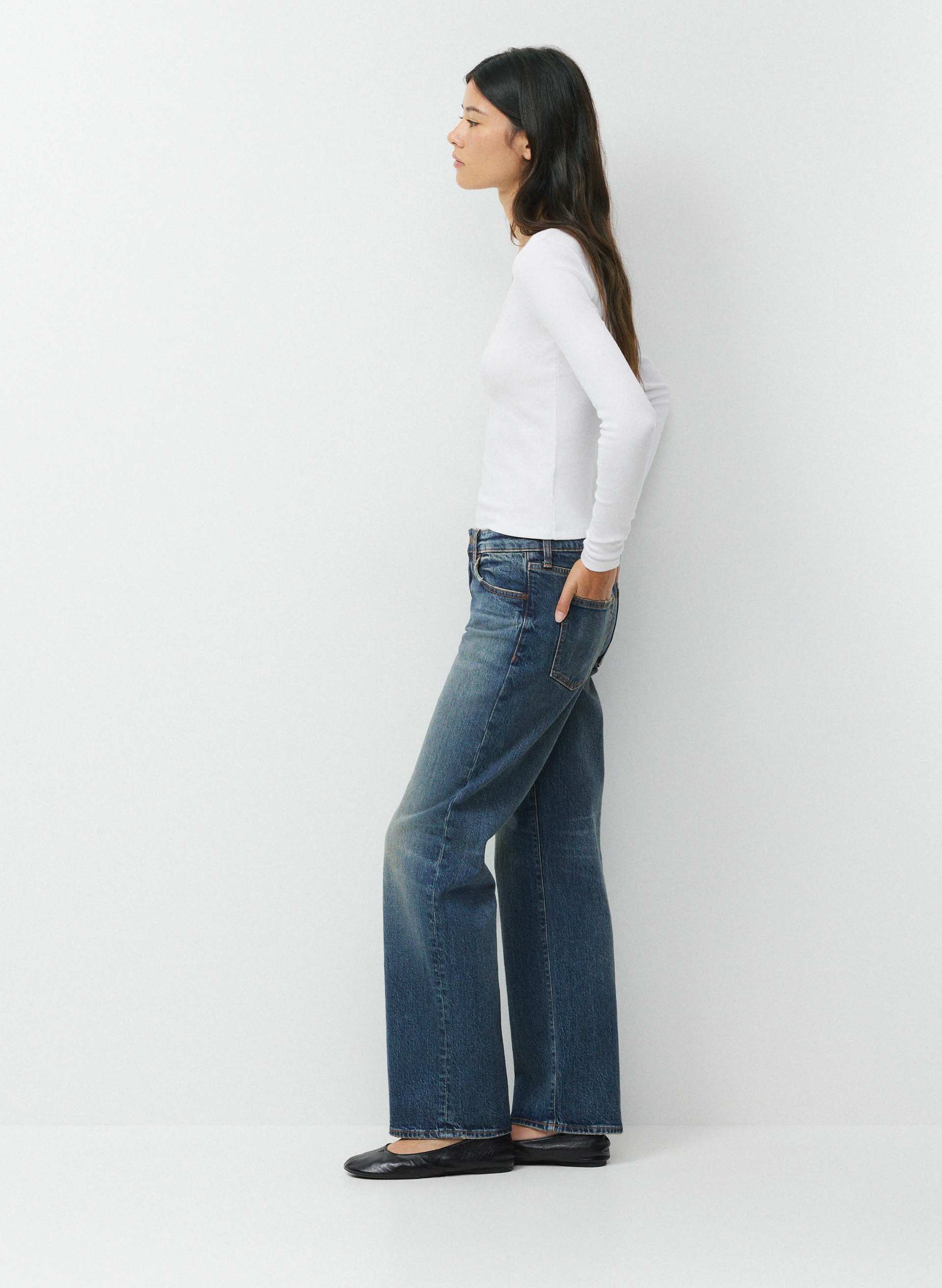 HOMESTRETCH™ RIB EQUALIZER LONGSLEEVE | Aritzia