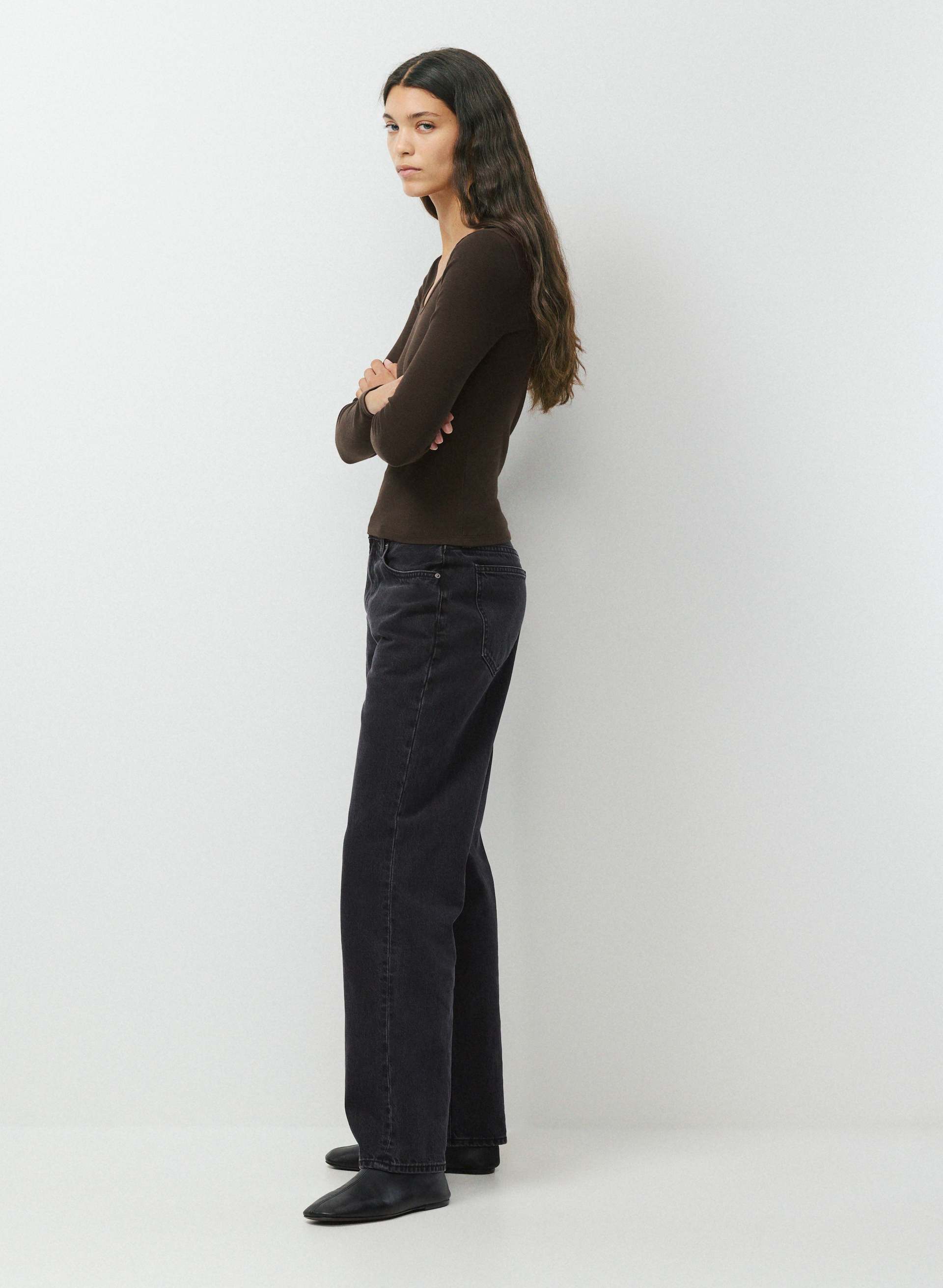 HOMESTRETCH™ RIB EQUALIZER LONGSLEEVE | Aritzia