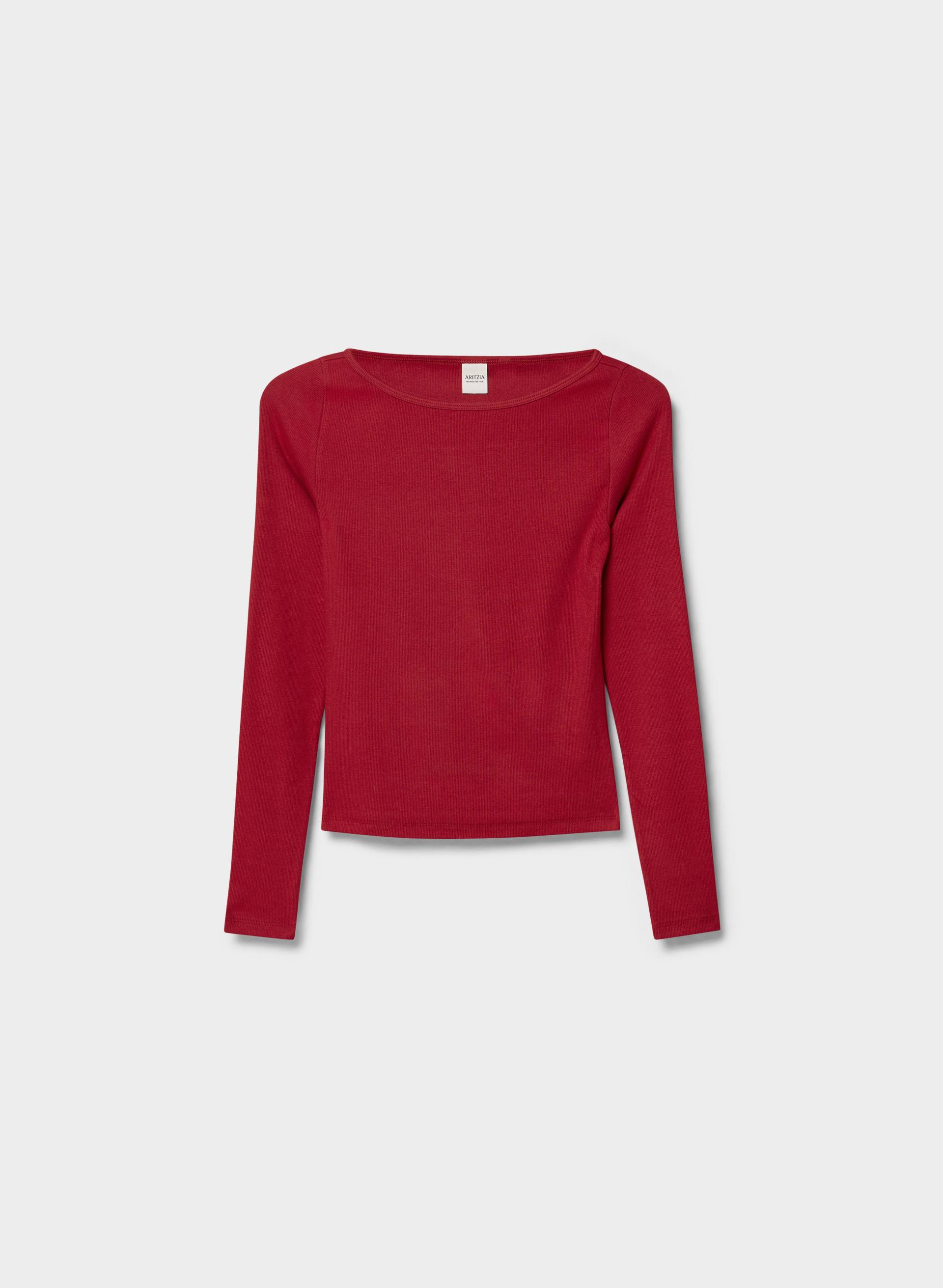HOMESTRETCH™ RIB AIRWAVE LONGSLEEVE | Aritzia