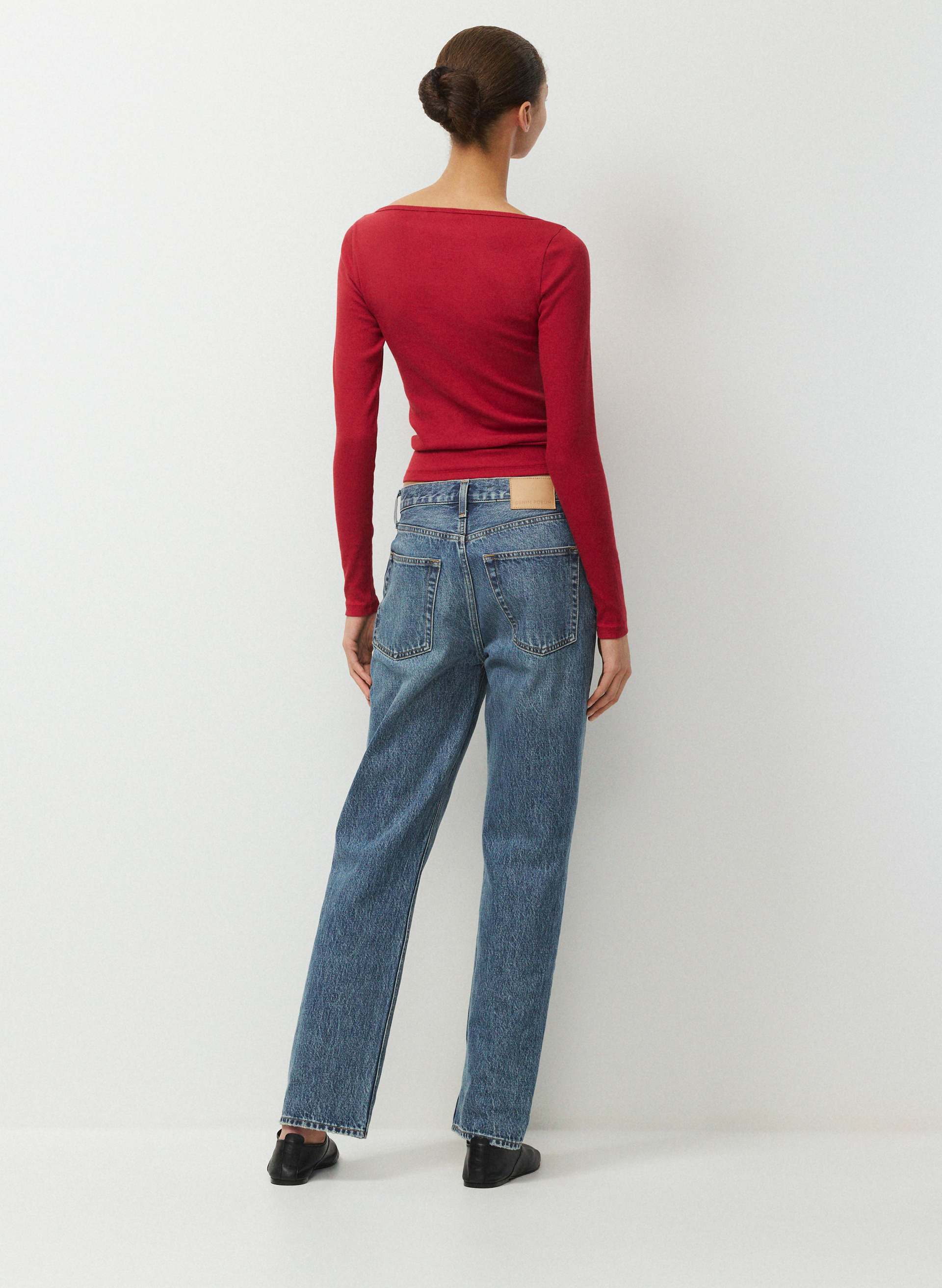 HOMESTRETCH™ RIB AIRWAVE LONGSLEEVE | Aritzia