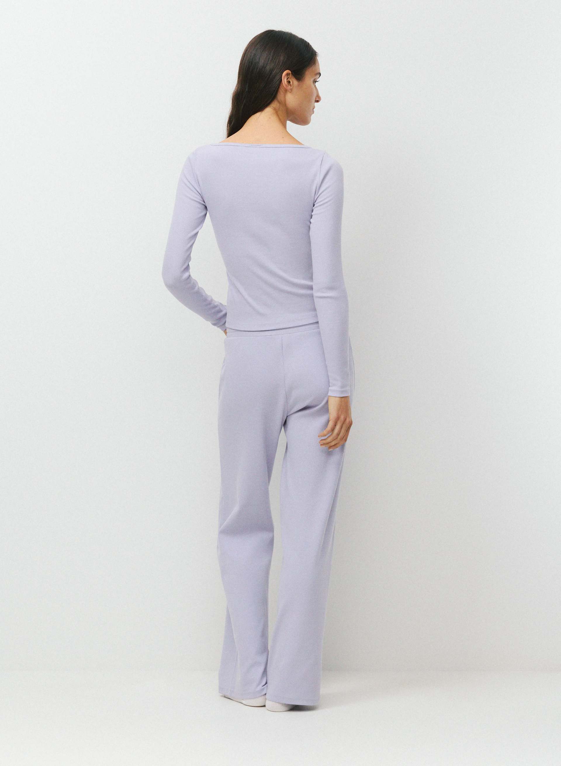 HomeStretch™ Rib Airwave Longsleeve | Aritzia US